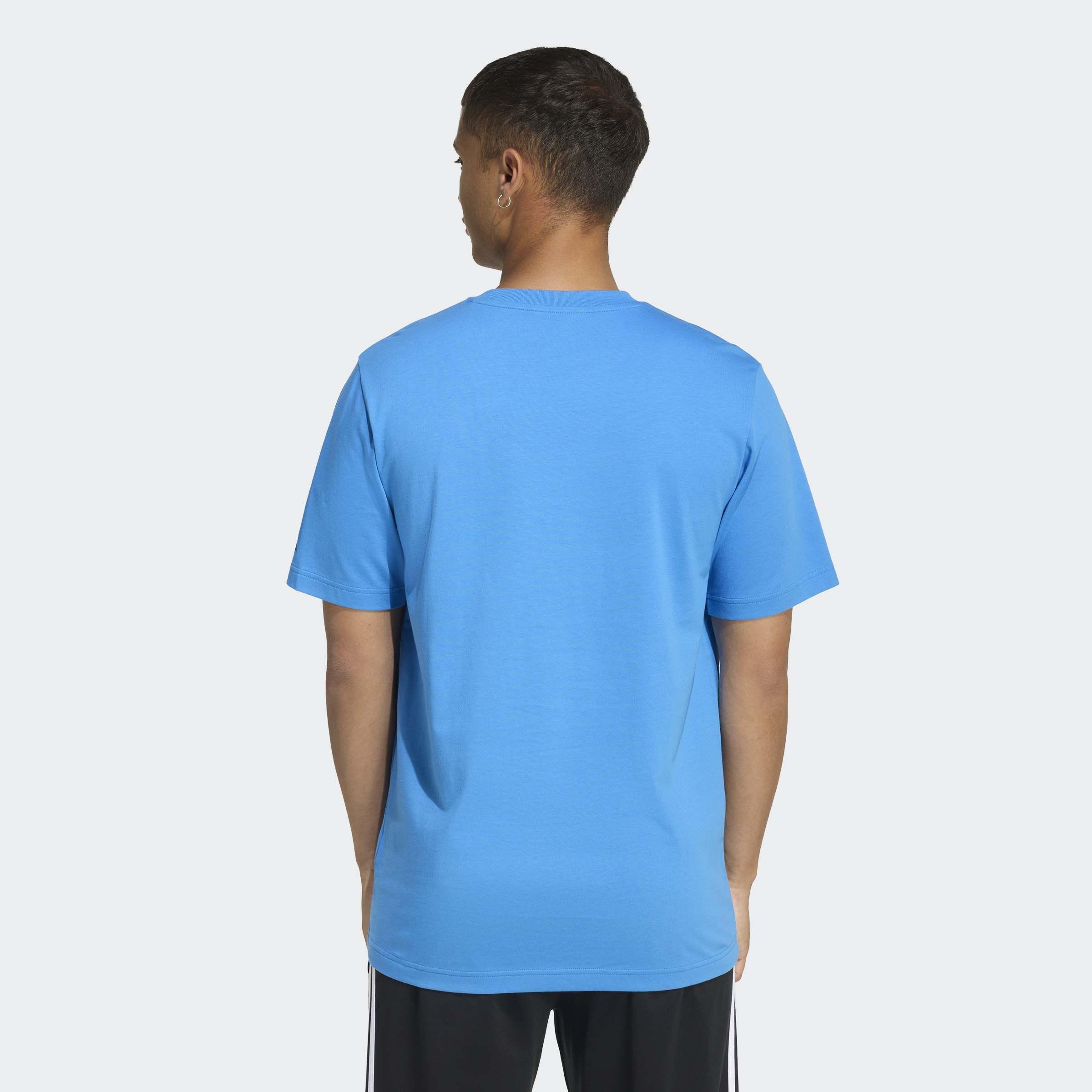 Earth Day Padel Graphic T-Shirt, Blue