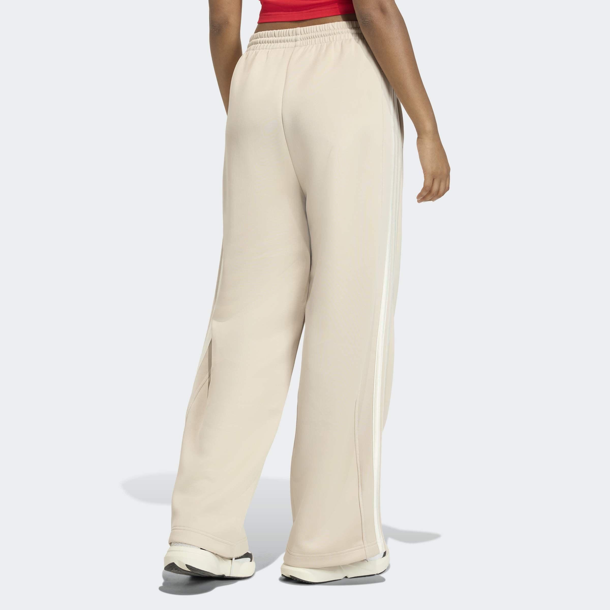 Stadium 3-Stripes Track Tracksuit Bottoms, Beige