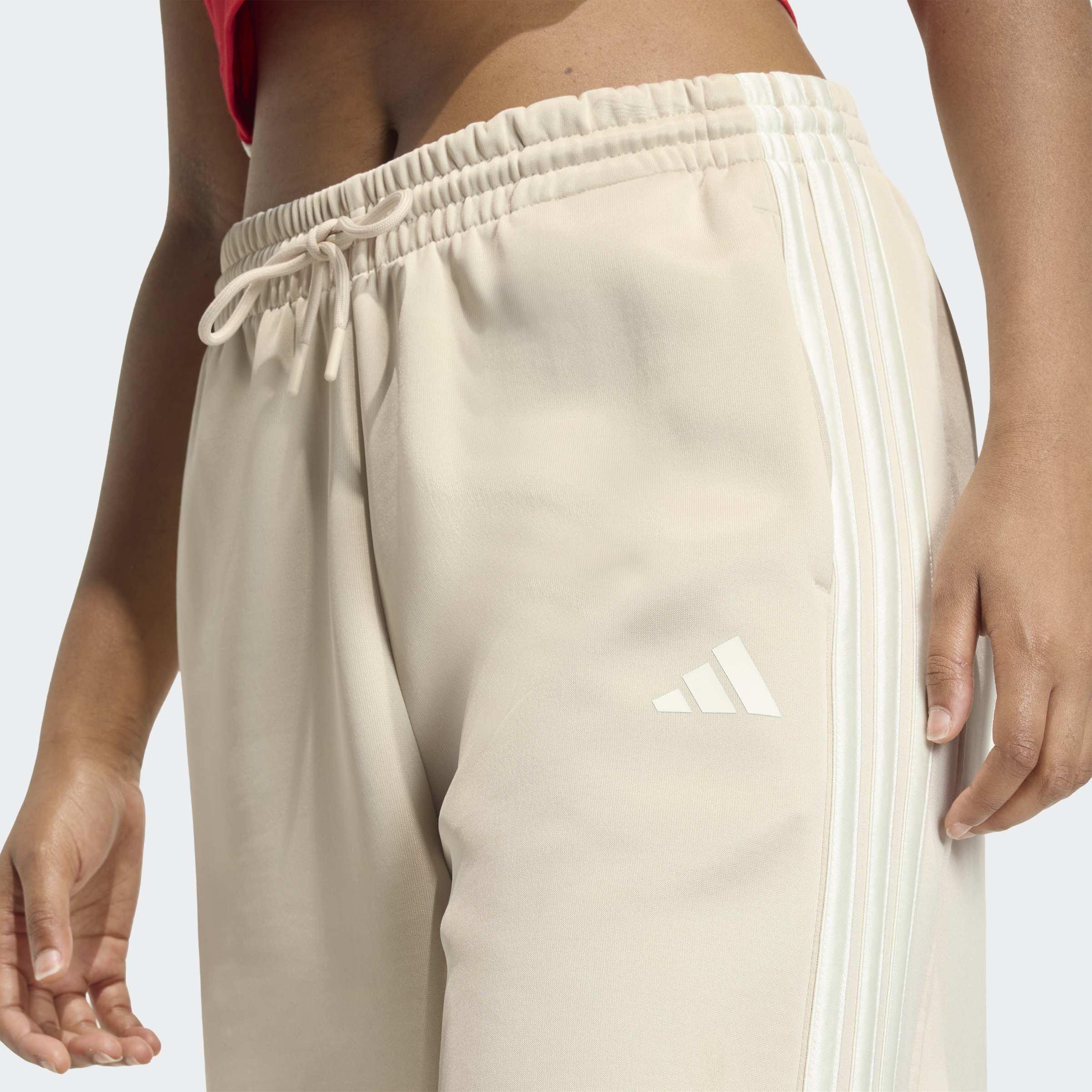 Stadium 3-Stripes Track Tracksuit Bottoms, Beige, A701_ONE, large image number 3