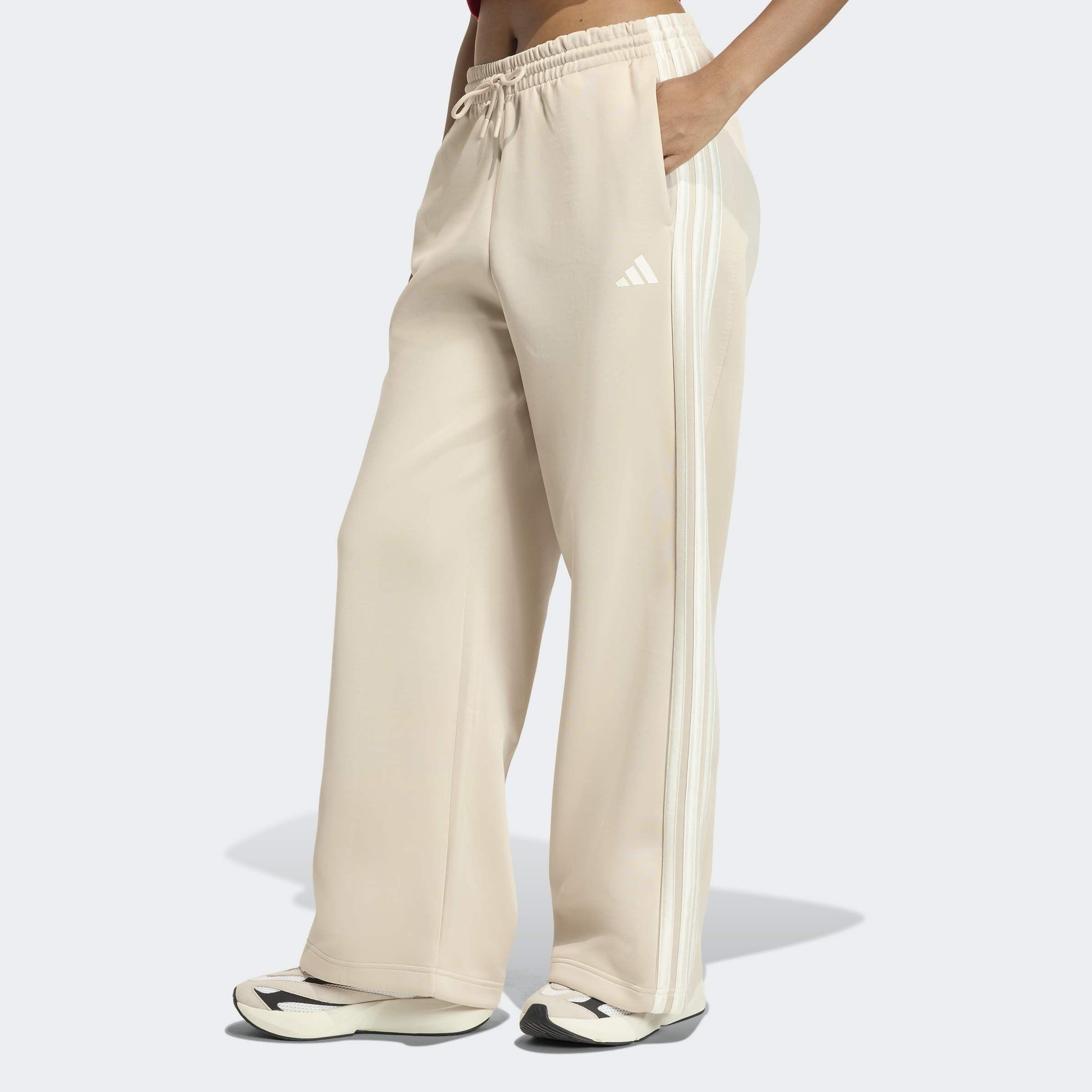 Stadium 3-Stripes Track Tracksuit Bottoms, Beige, A701_ONE, large image number 5