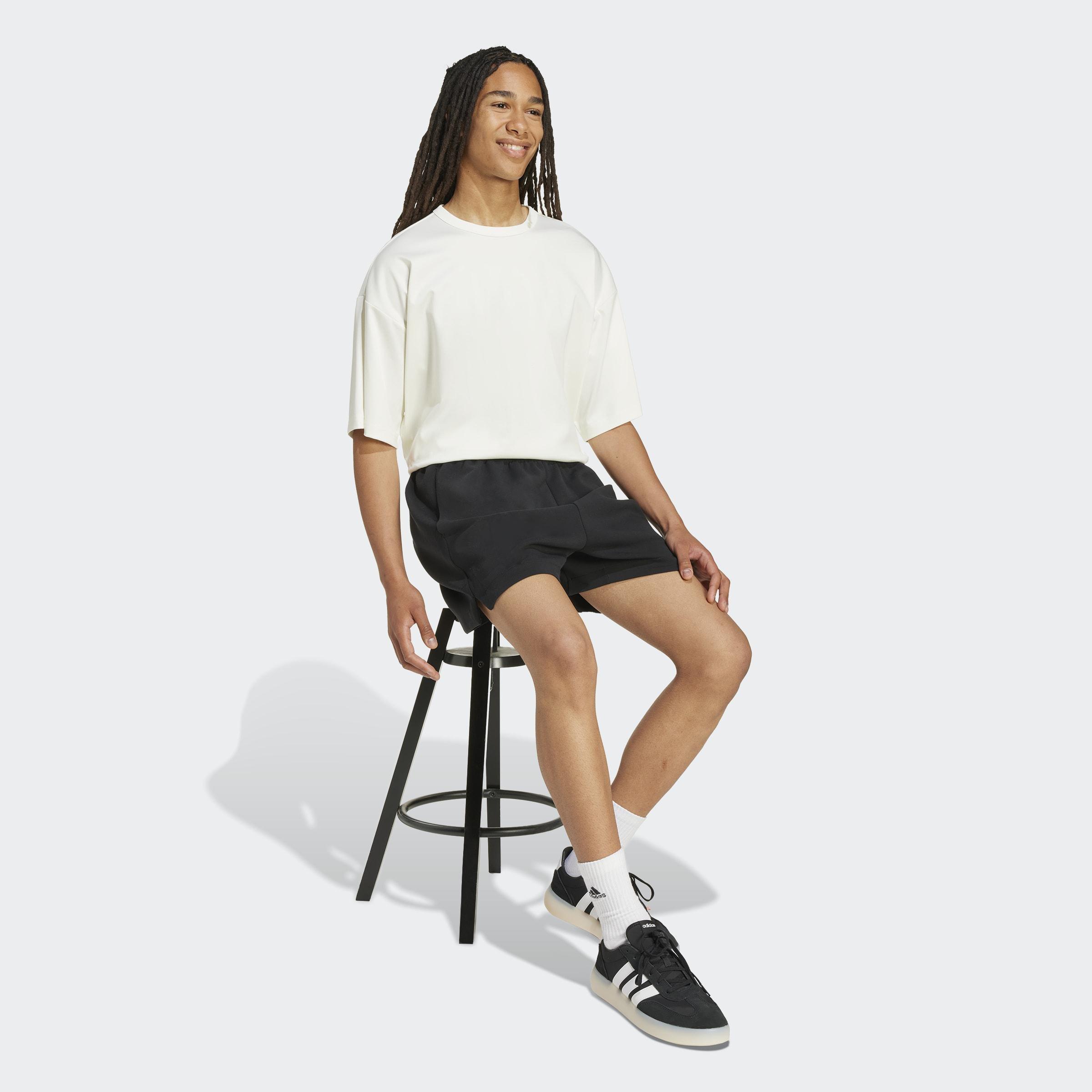 Soft Lux Shorts, Black, A701_ONE, large image number 4