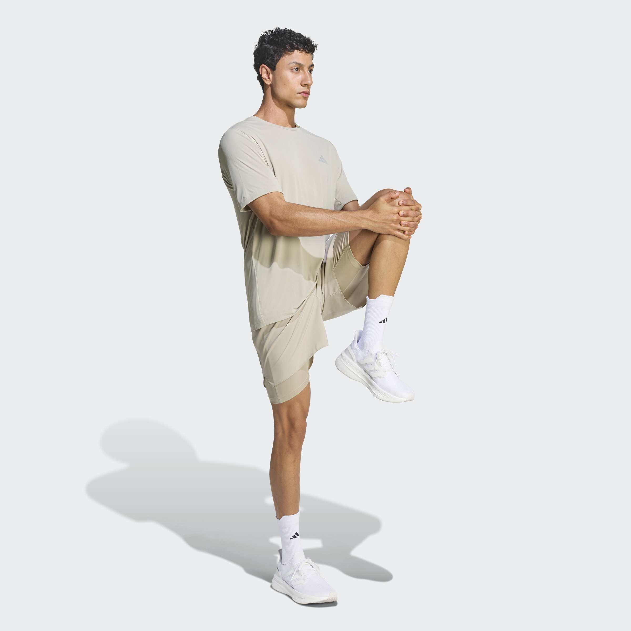 adi365 Running Essentials T-Shirt, Brown, A701_ONE, large image number 5