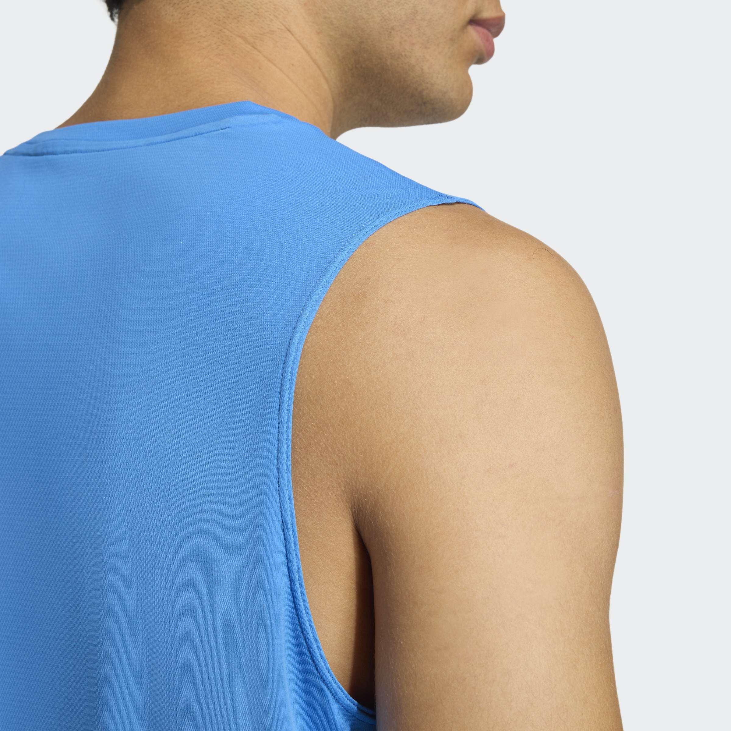 adi365 Running Essentials Tank Top, Blue, A701_ONE, large image number 2