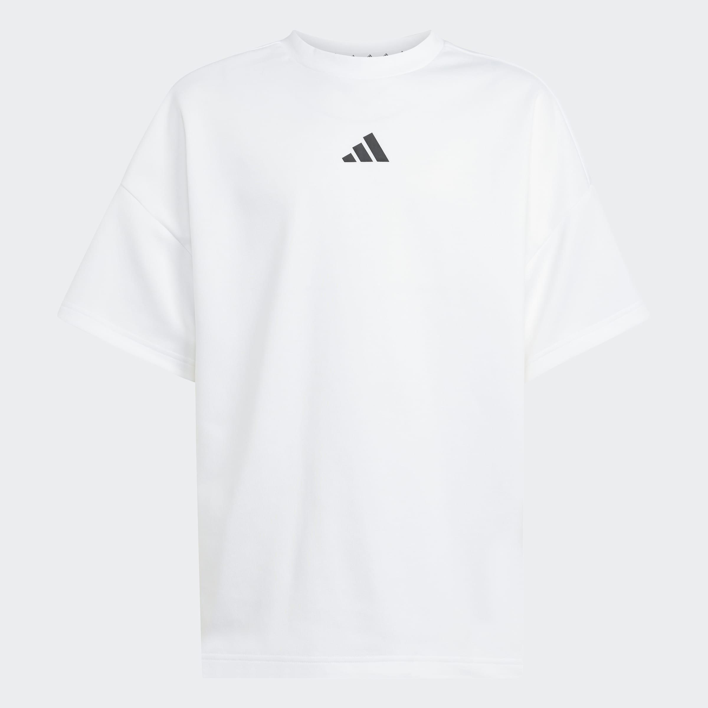 Kids Unisex Future Icons Oversized T-Shirt, White, A701_ONE, large image number 0