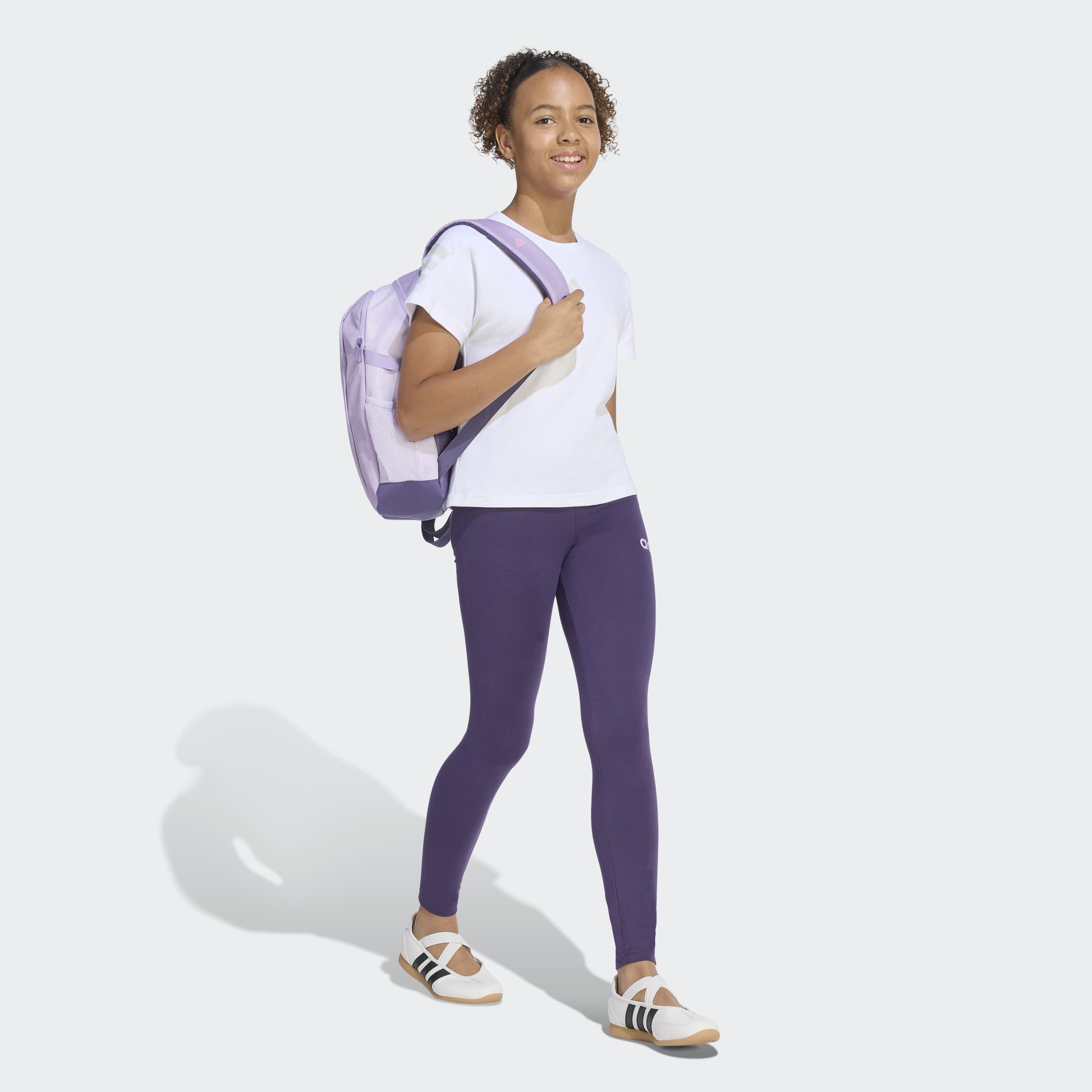 Kids Future Icons 3 Stripes T-Shirt, White, A701_ONE, large image number 4