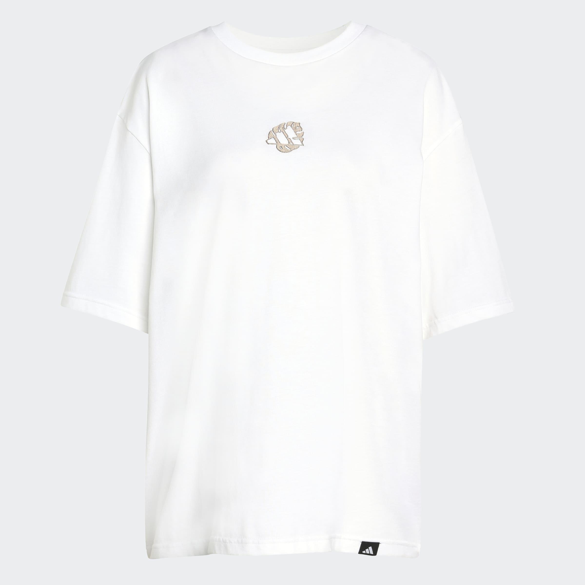 Animal Oversize Graphic T-Shirt, White
