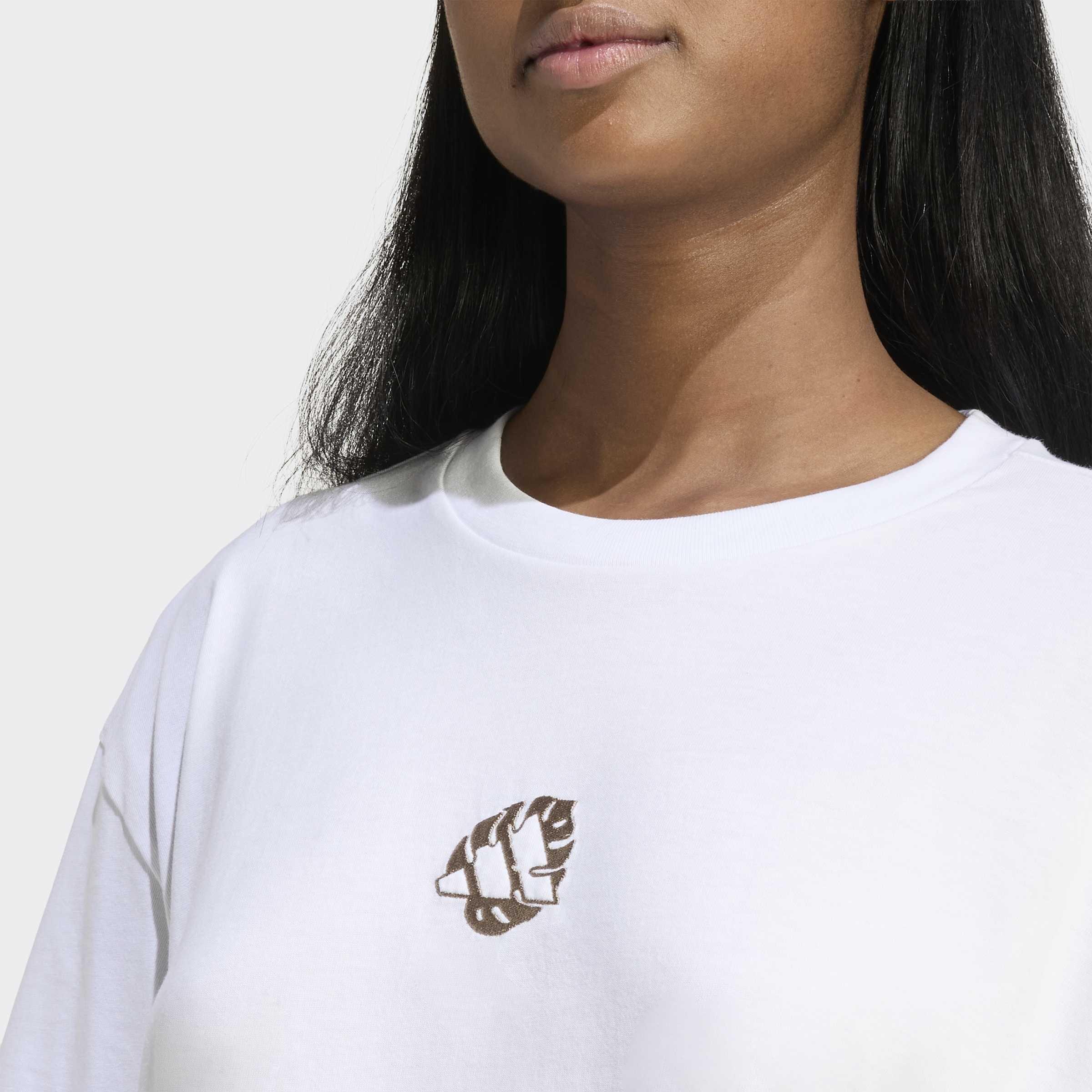 Animal Oversize Graphic T-Shirt, White, A701_ONE, large image number 2