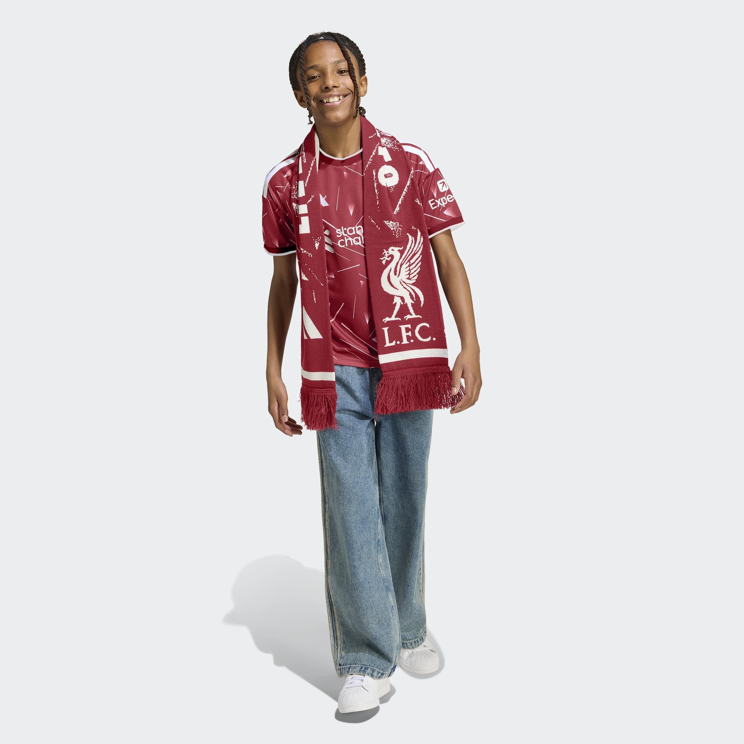 Kids Unisex Liverpool FC 26/27 Home Jersey, Burgundy, A701_ONE, large image number 6