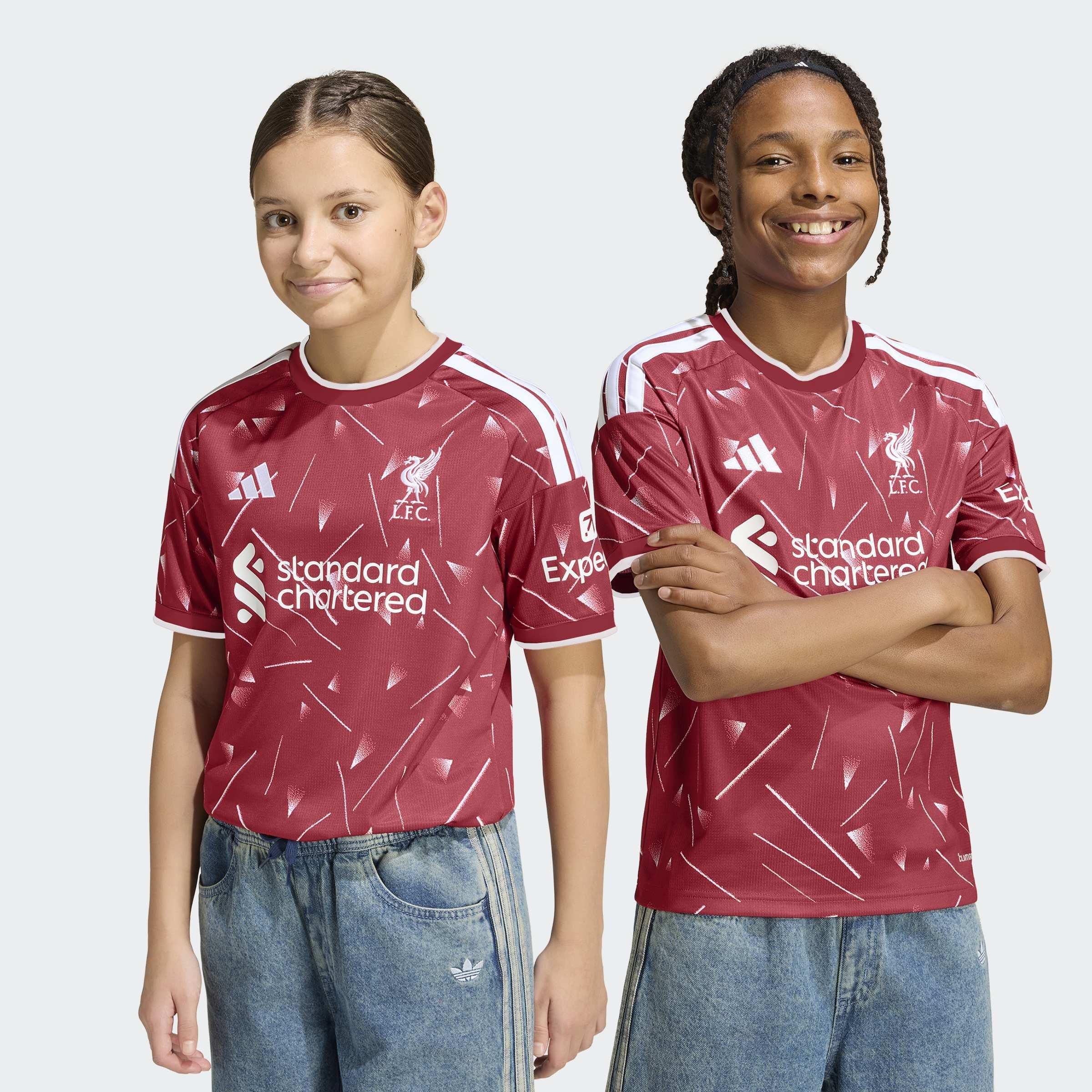 Kids Unisex Liverpool FC 26/27 Home Jersey, Burgundy, A701_ONE, large image number 7