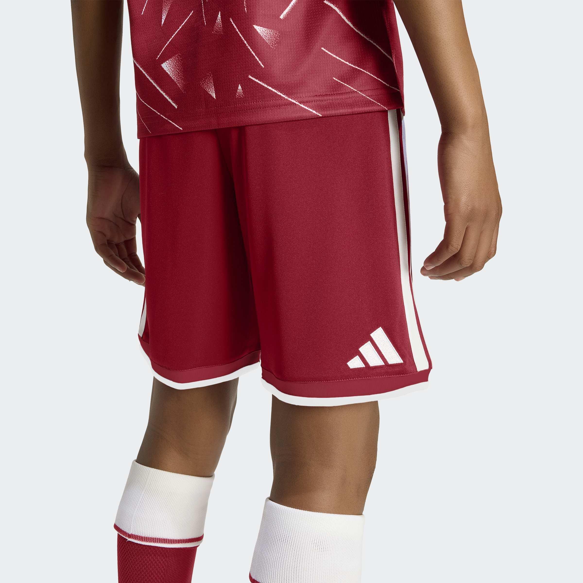 Kids Unisex Liverpool FC 26/27 Home Shorts, Burgundy, A701_ONE, large image number 4