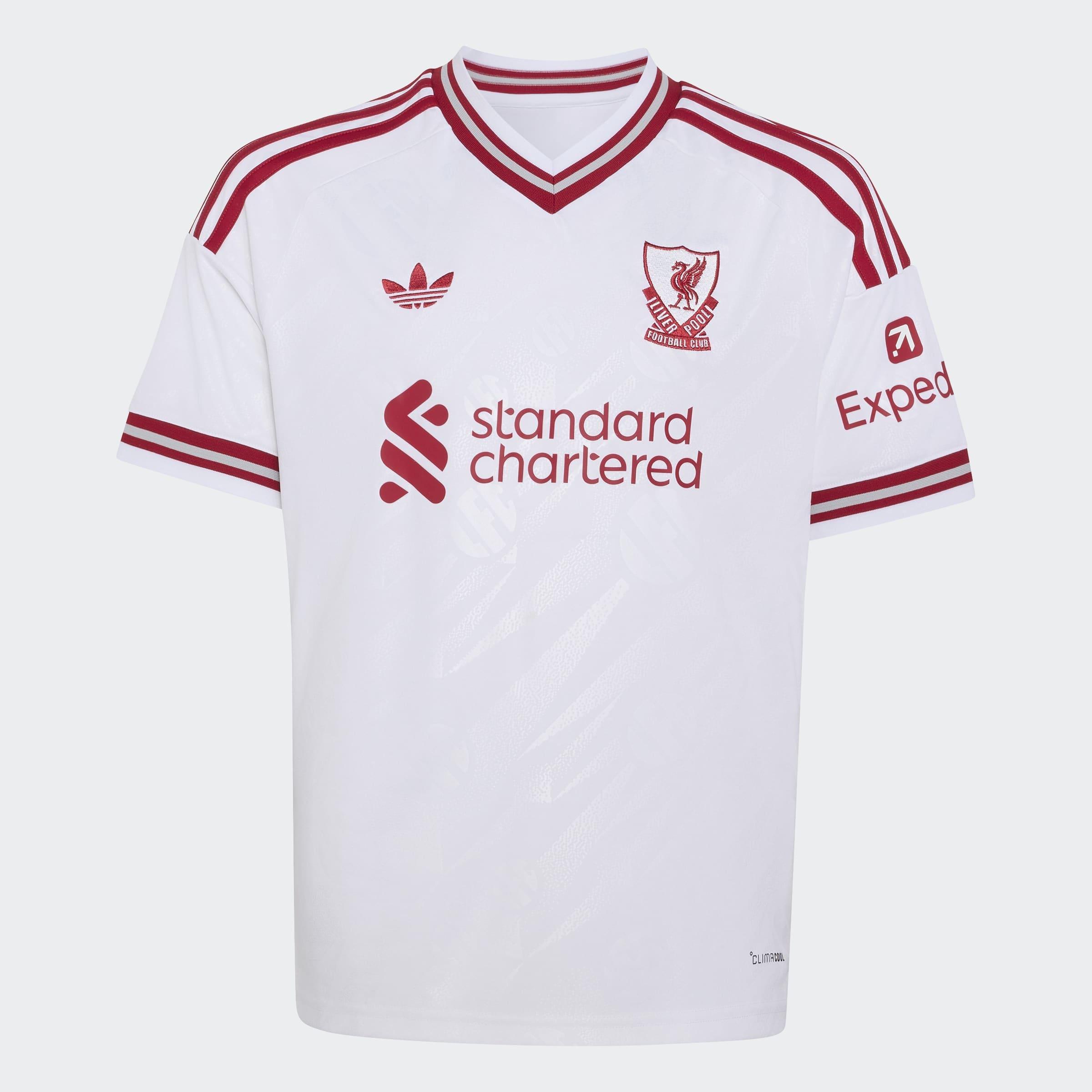 Kids Unisex Liverpool FC 26/27 Away Jersey, White