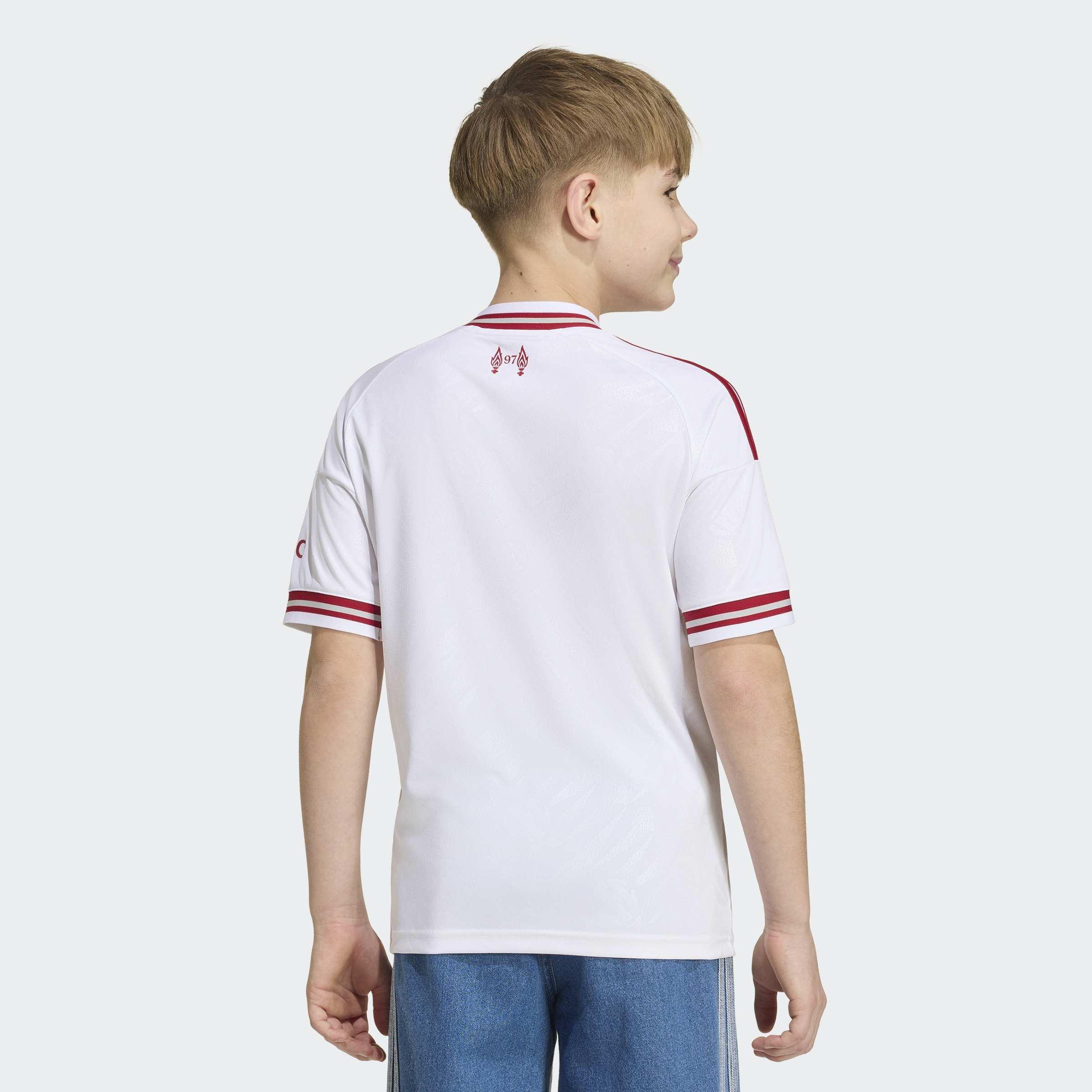 Kids Unisex Liverpool FC 26/27 Away Jersey, White