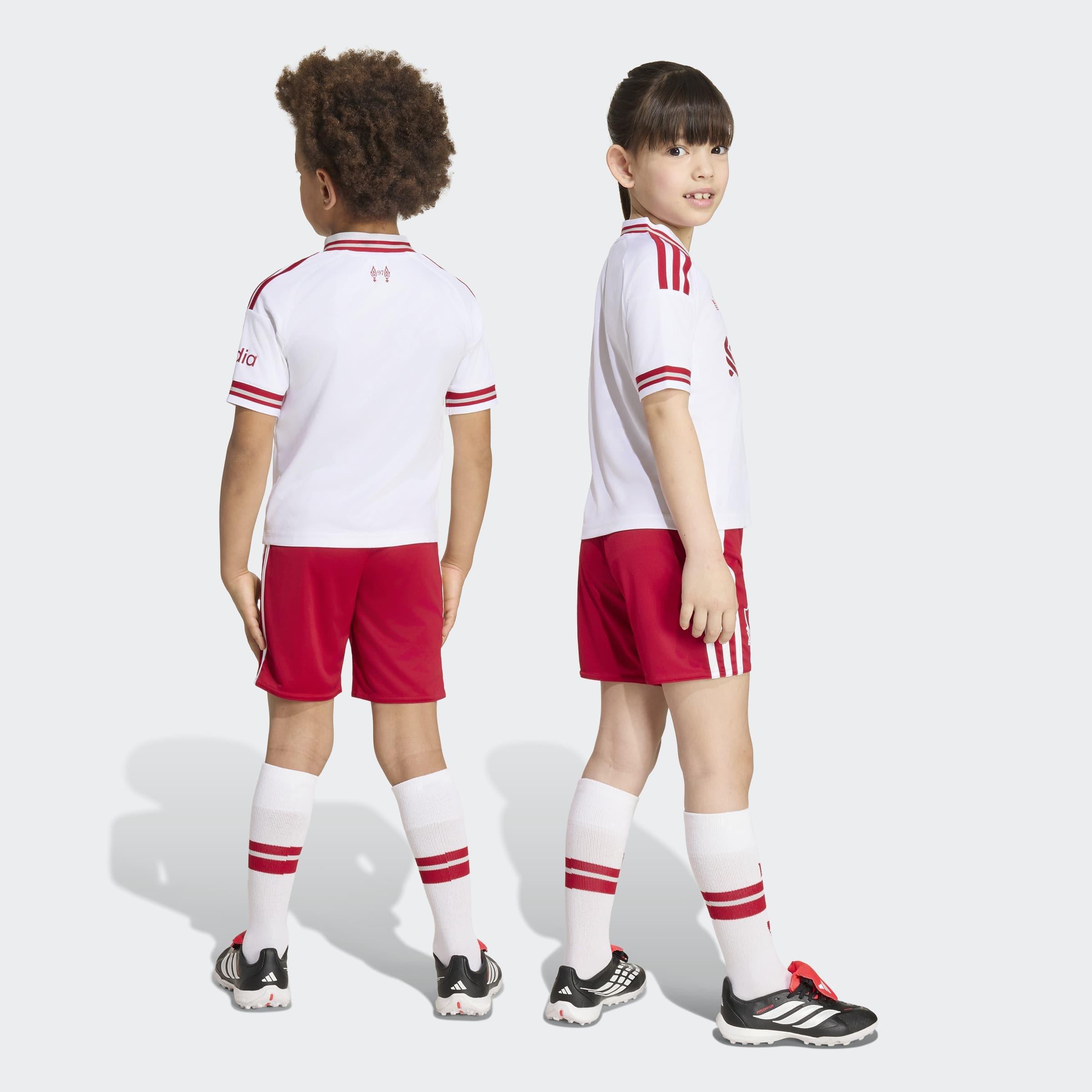 Kids Unisex Liverpool FC 26/27 Away Set, White, A701_ONE, large image number 3