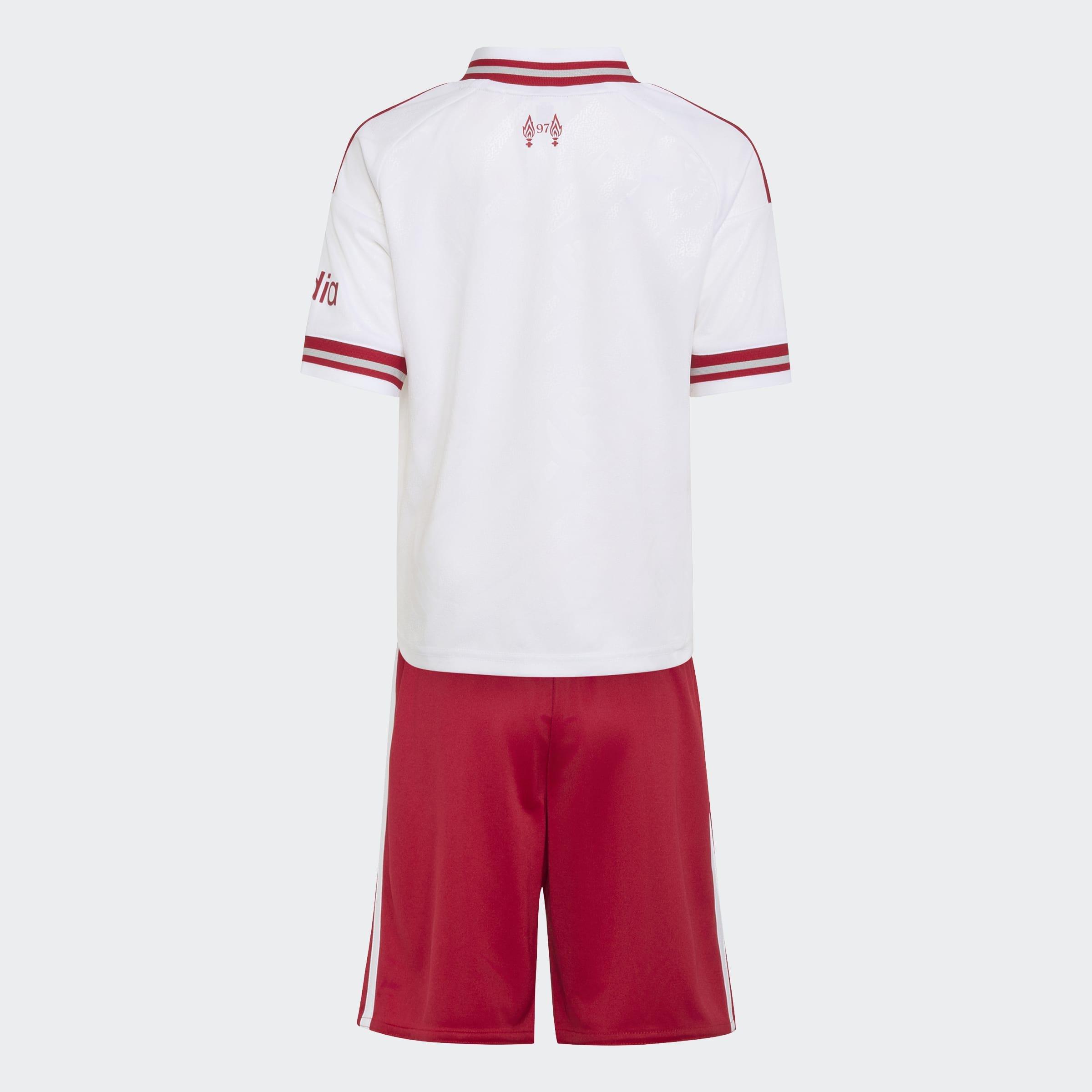 Kids Unisex Liverpool FC 26/27 Away Set, White, A701_ONE, large image number 4