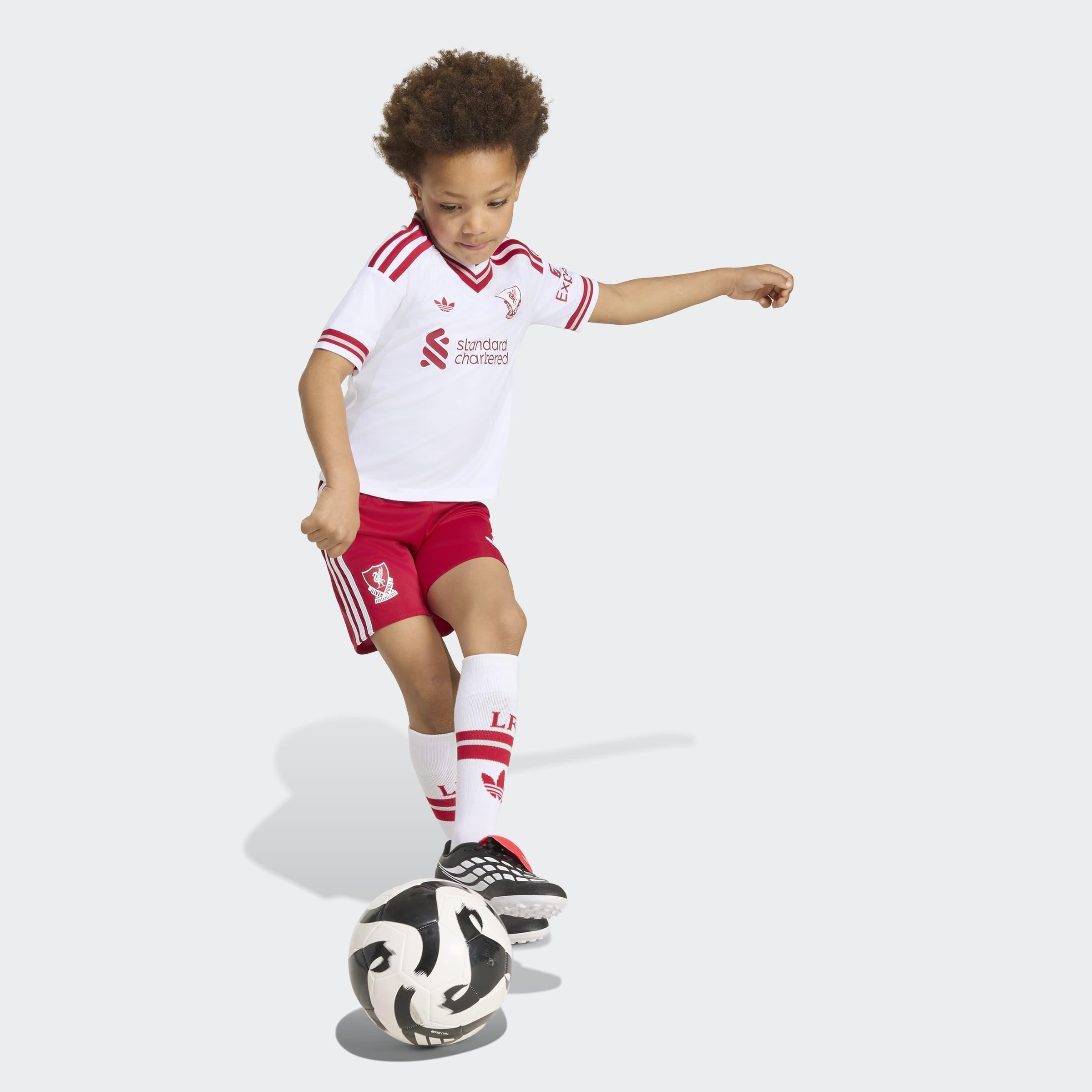 Kids Unisex Liverpool FC 26/27 Away Set, White, A701_ONE, large image number 9