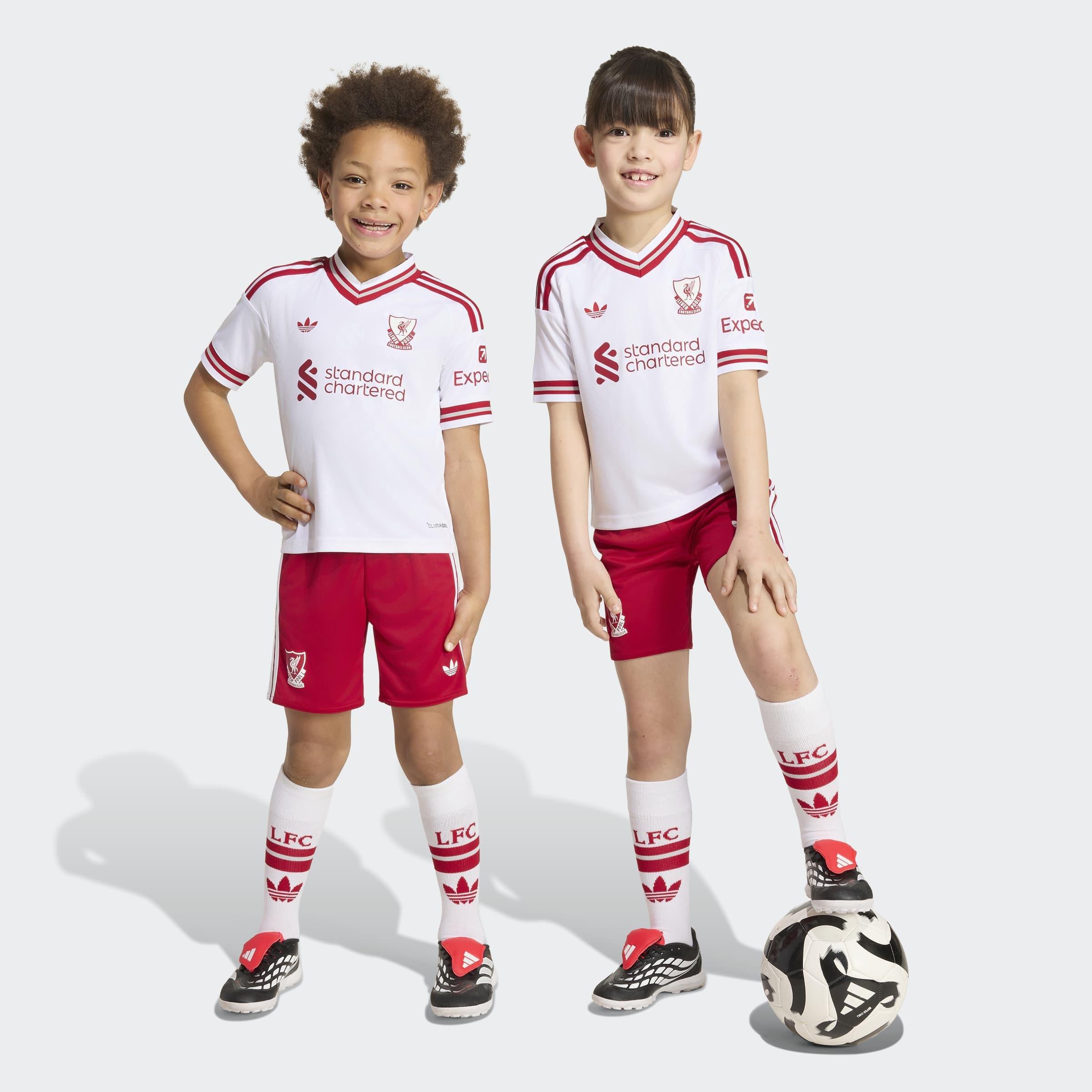 Kids Unisex Liverpool FC 26/27 Away Set, White, A701_ONE, large image number 10