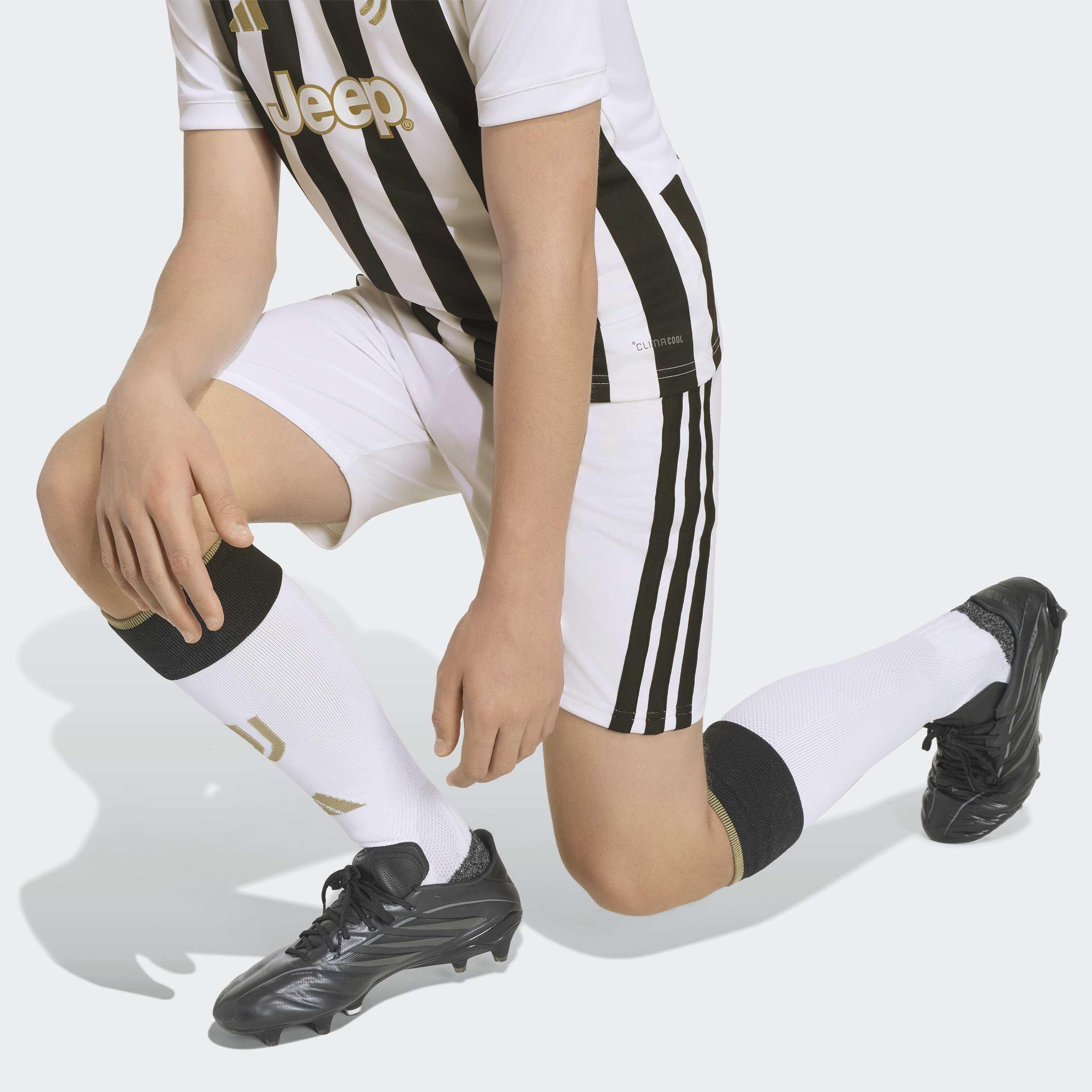 Kids Unisex Juventus 26/27 Home Shorts, White, A701_ONE, large image number 3
