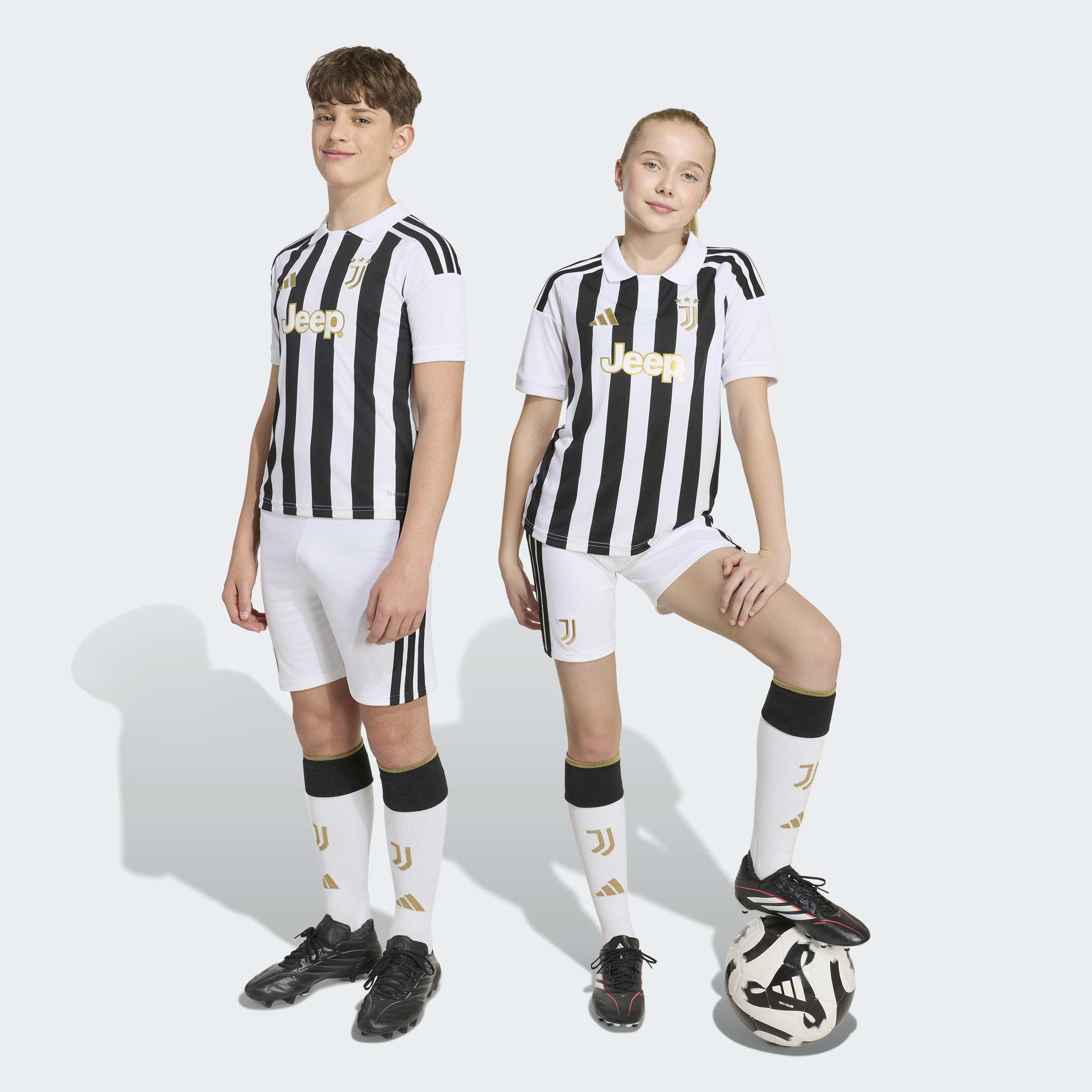 Kids Unisex Juventus 26/27 Home Shorts, White, A701_ONE, large image number 5