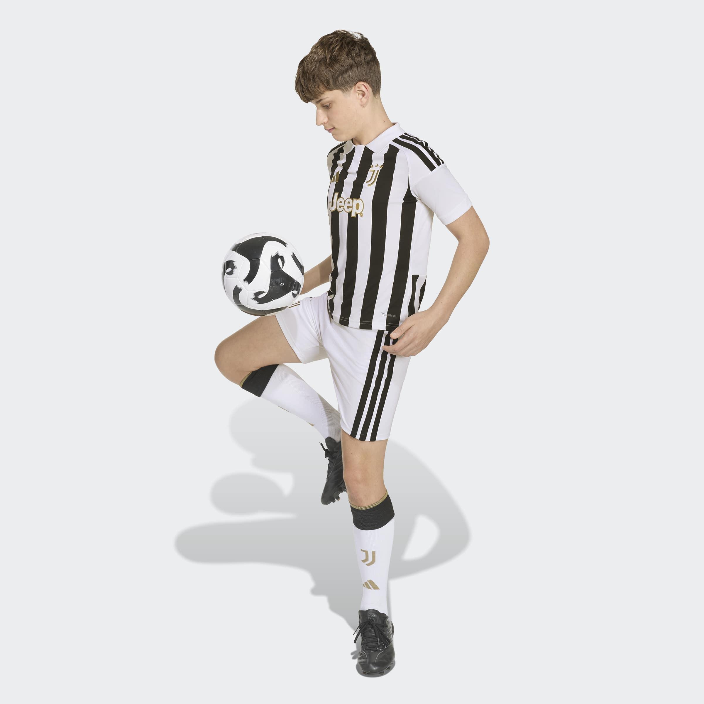 Kids Unisex Juventus 26/27 Home Shorts, White, A701_ONE, large image number 7
