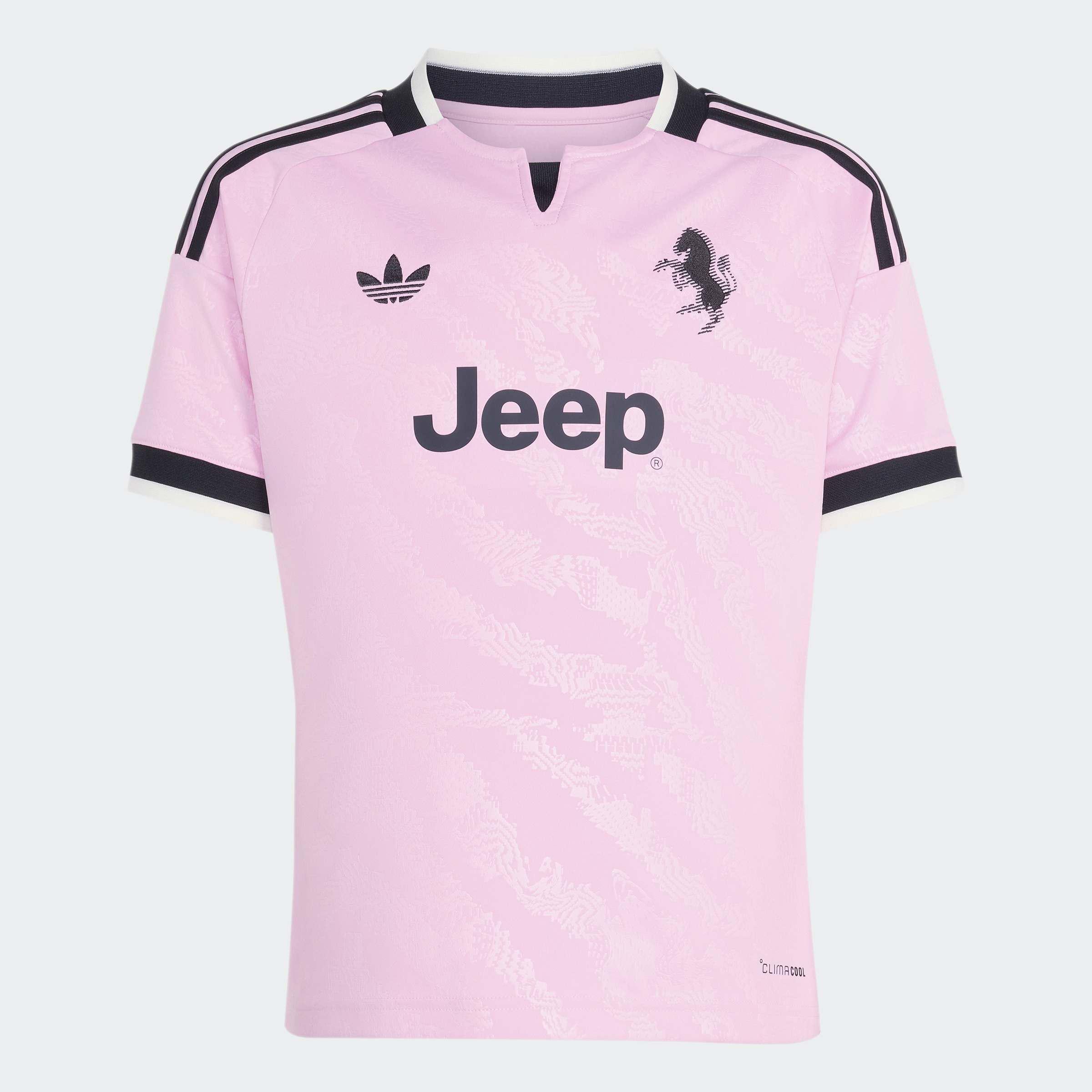 Kids Unisex Juventus 26/27 Away Jersey, Pink