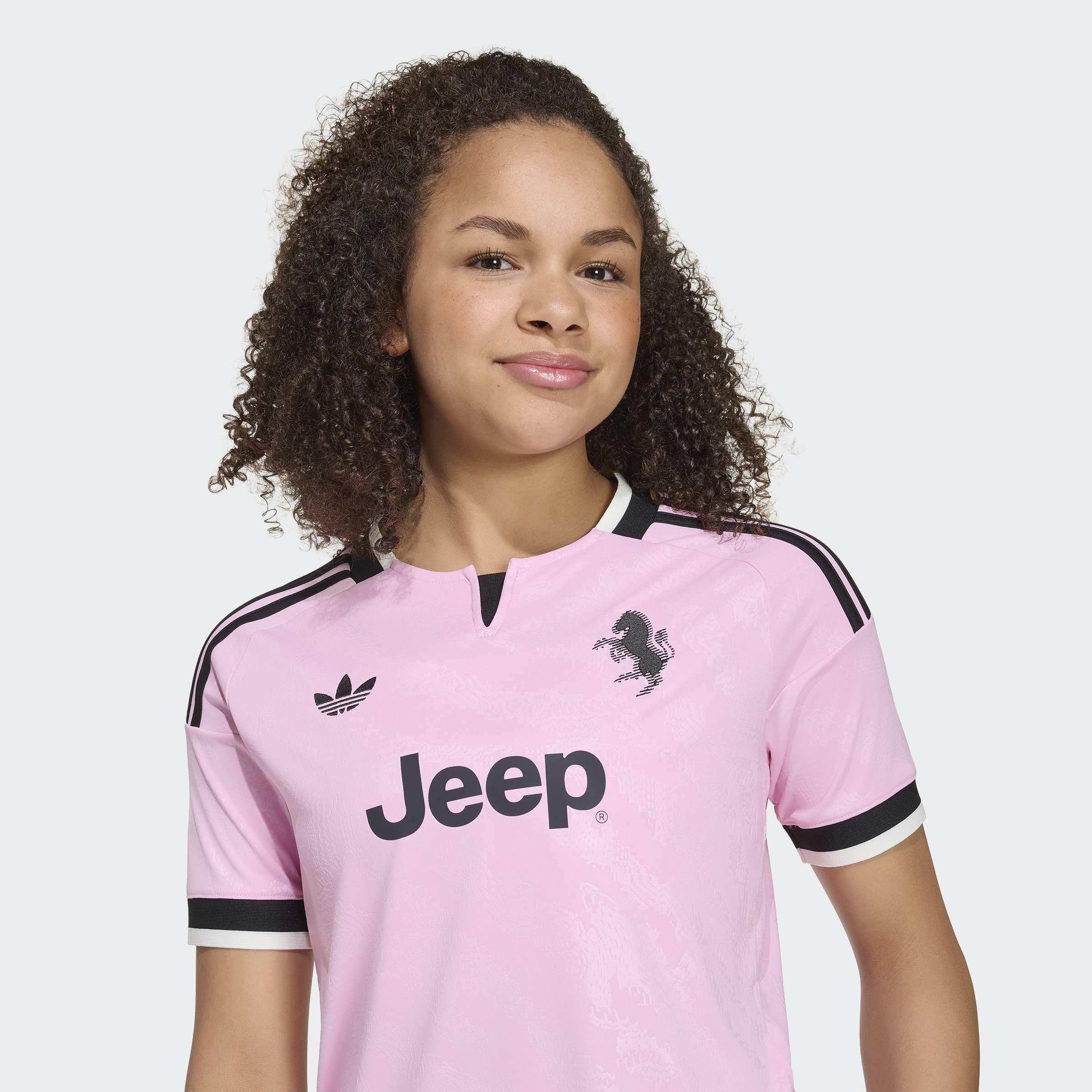Kids Unisex Juventus 26/27 Away Jersey, Pink, A701_ONE, large image number 4