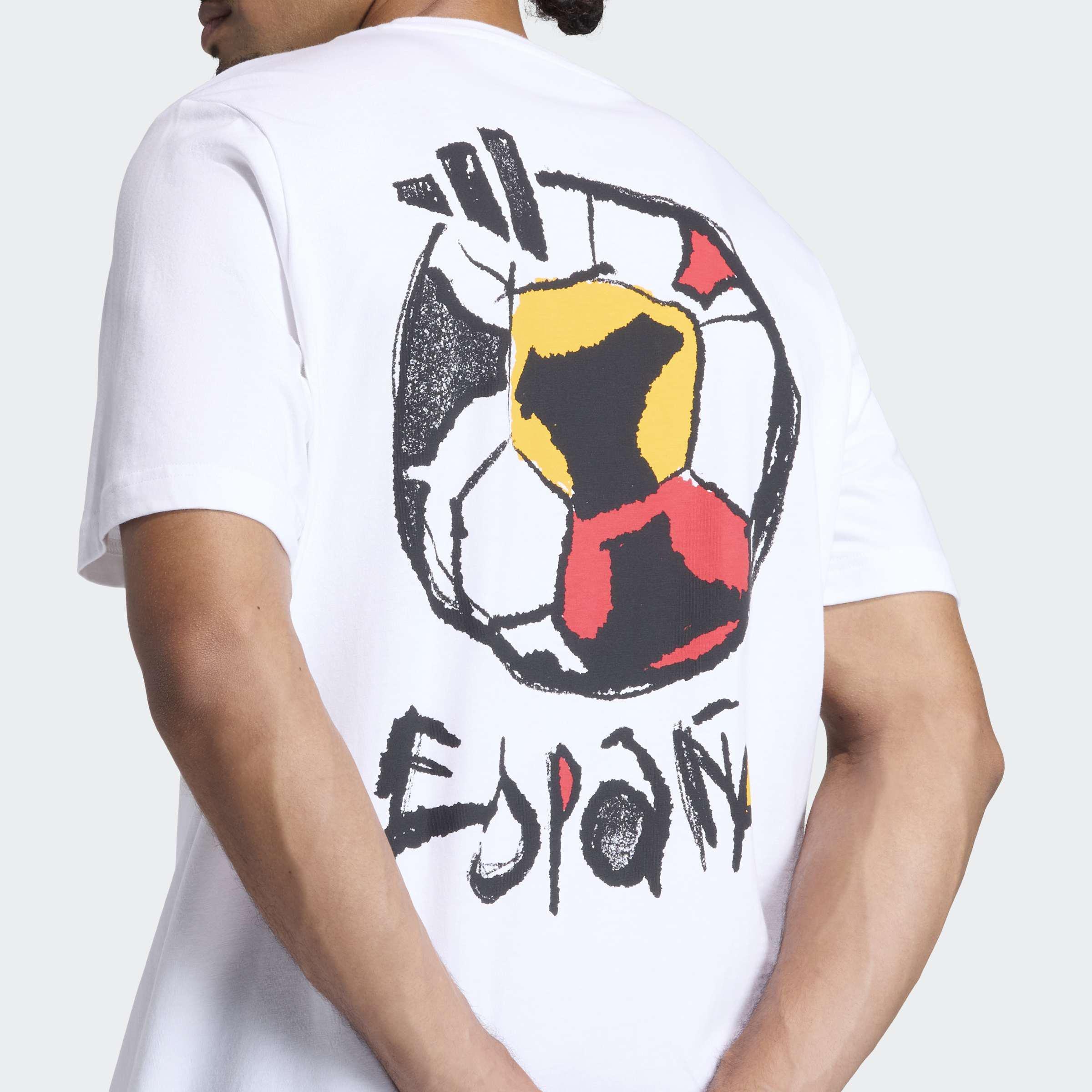 Spain Tango Graphic T-Shirt, White, A701_ONE, large image number 2