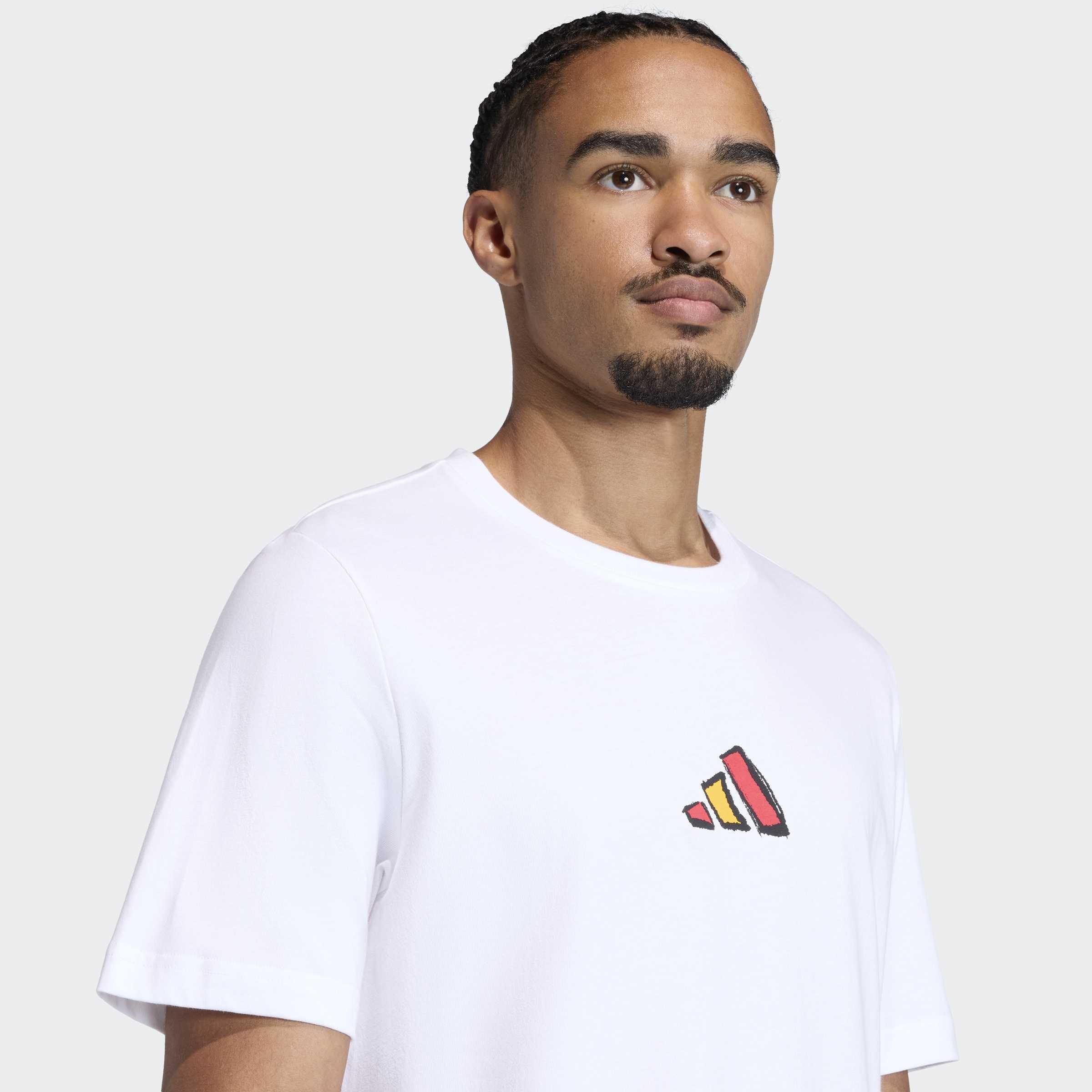 Spain Tango Graphic T-Shirt, White, A701_ONE, large image number 3