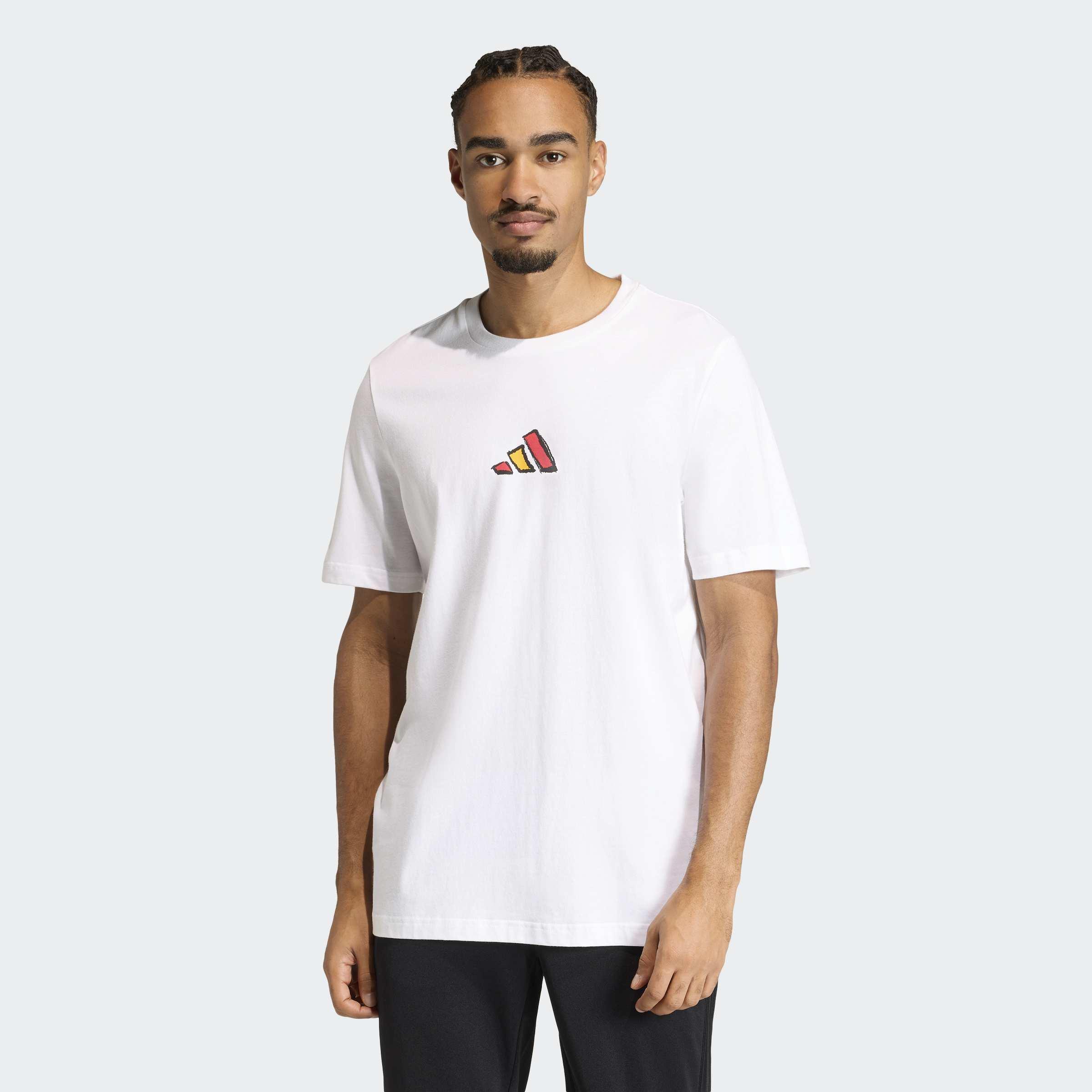 Spain Tango Graphic T-Shirt, White, A701_ONE, large image number 5