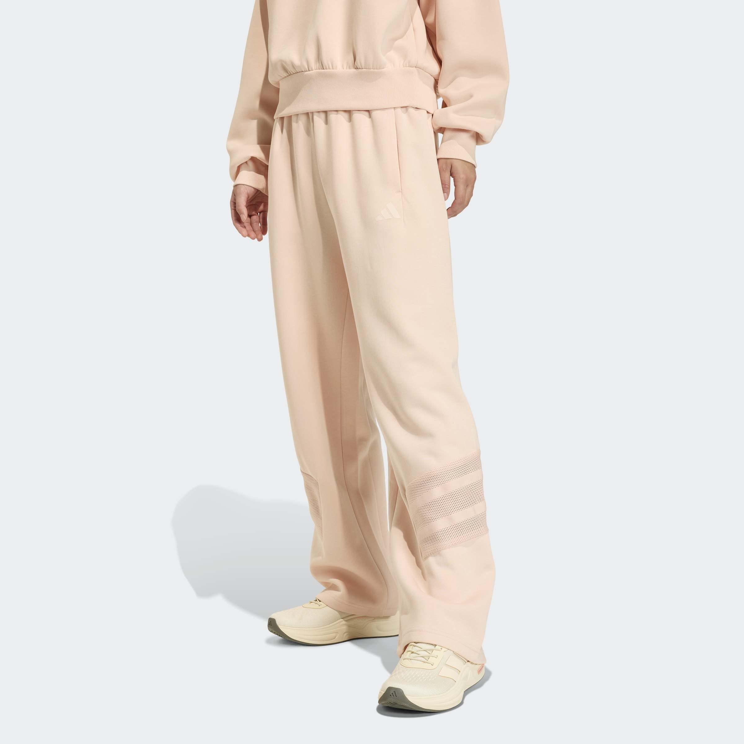 Future Icons Three Stripes Open Hem Pant, Pink, A701_ONE, large image number 4