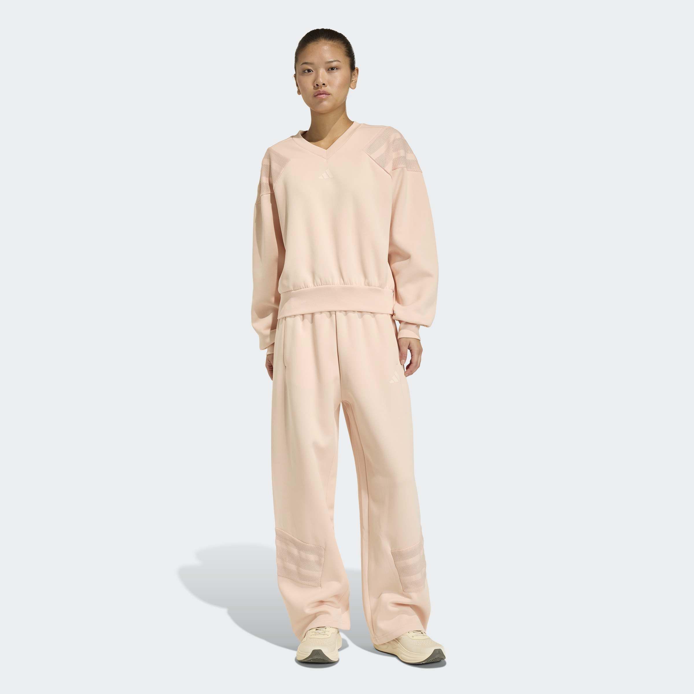 Future Icons Three Stripes Open Hem Pant, Pink, A701_ONE, large image number 5