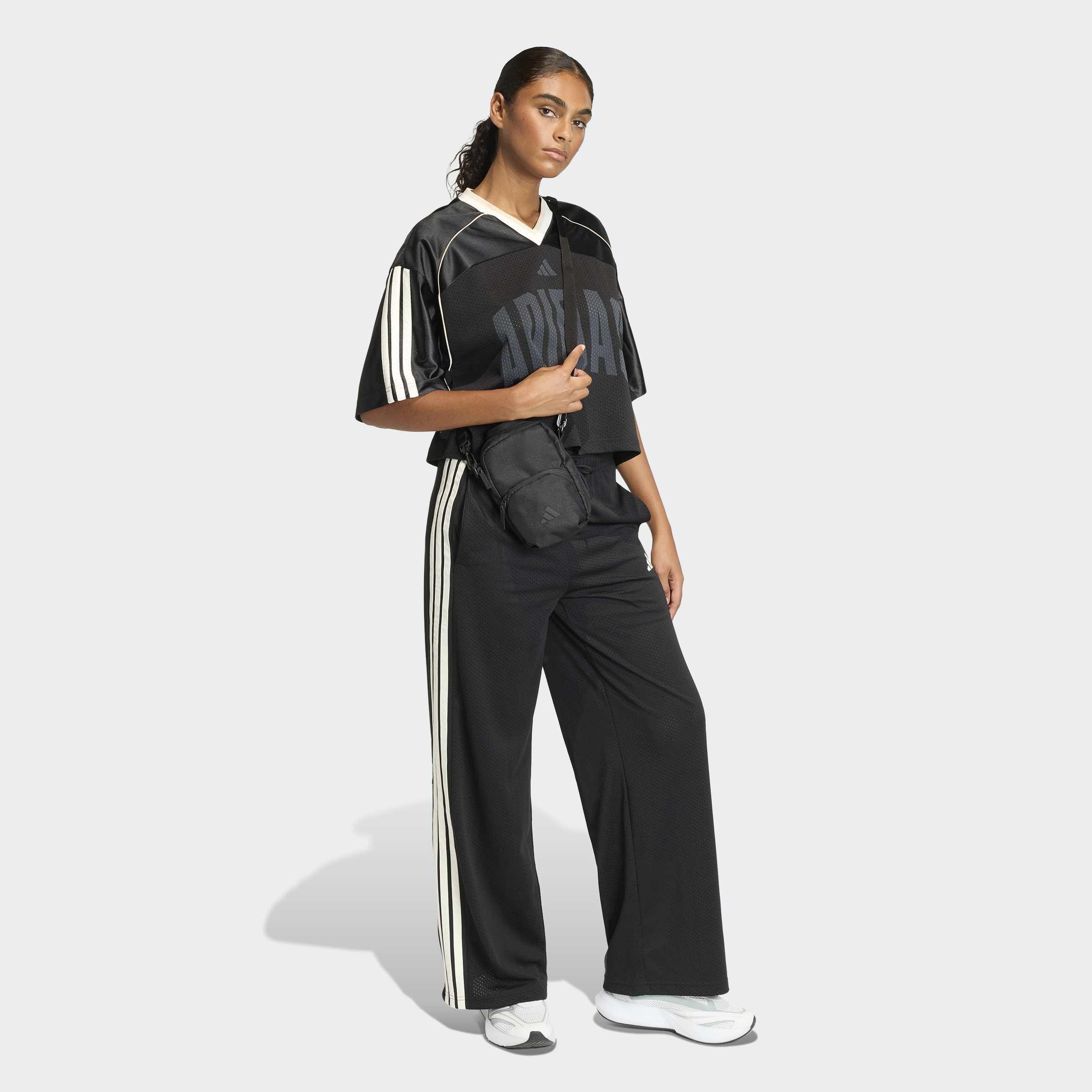 Stadium Mesh Tracksuit Bottoms, Black, A701_ONE, large image number 5