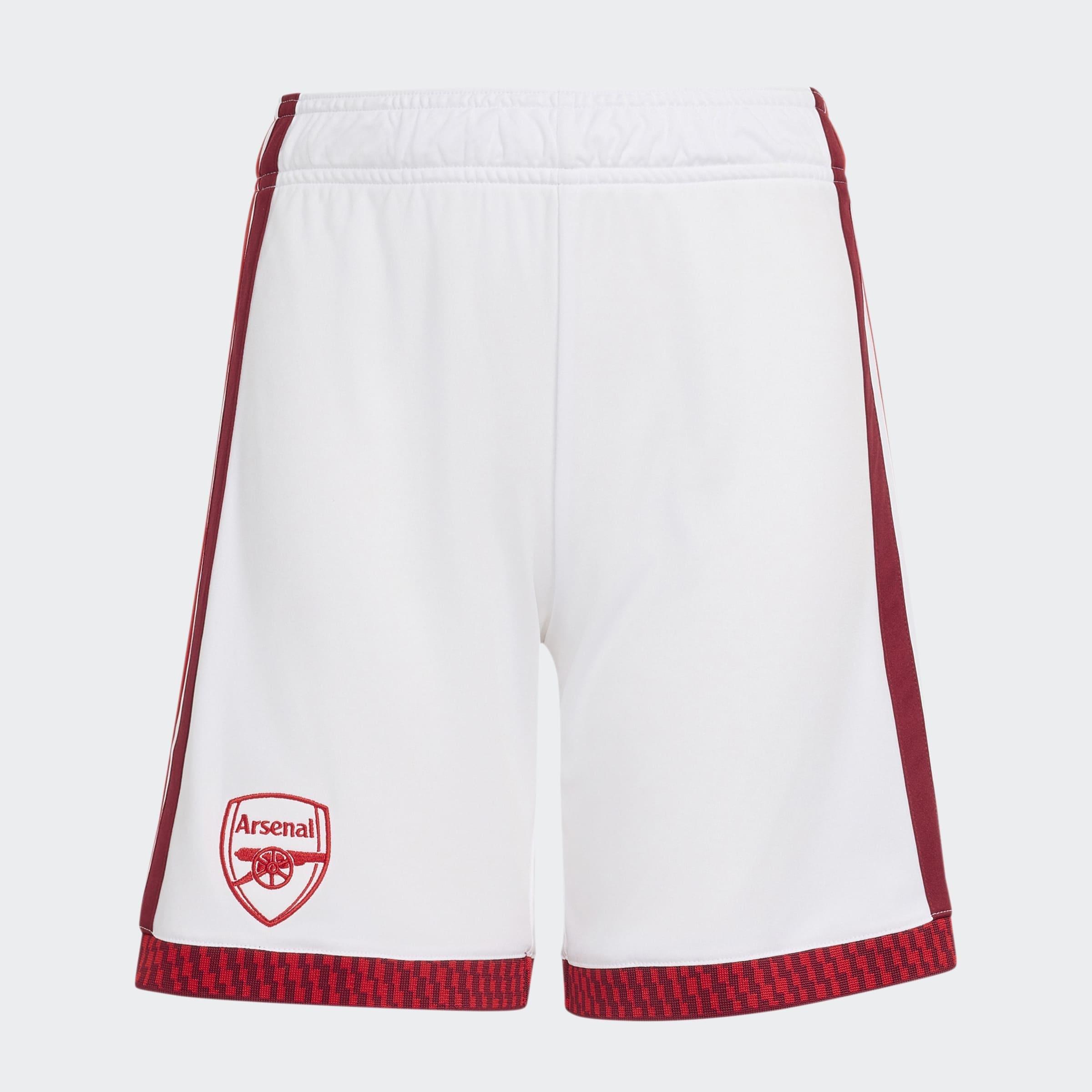 Kids Unisex Arsenal FC 26/27 Home Shorts, White