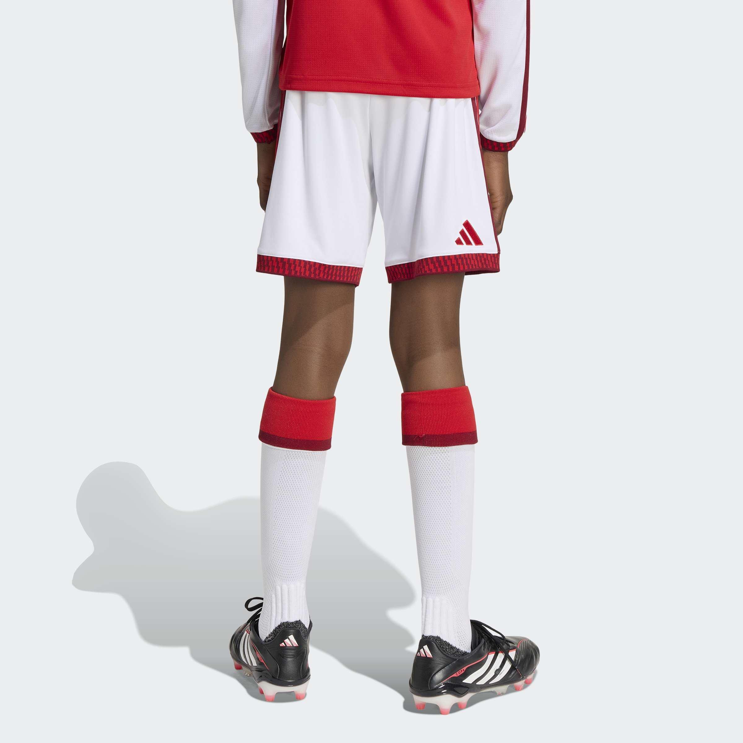 Kids Unisex Arsenal FC 26/27 Home Shorts, White, A701_ONE, large image number 2