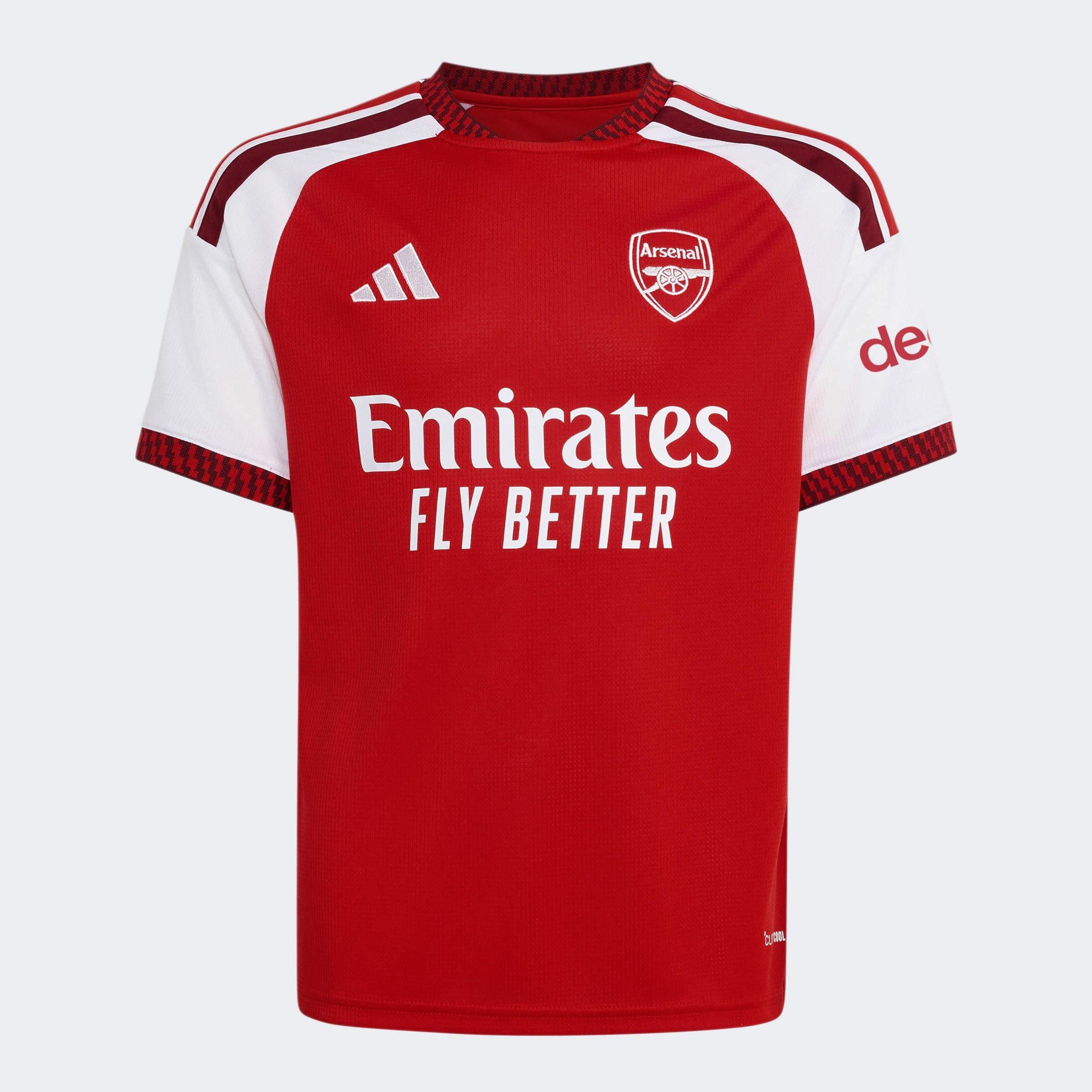 Kids Unisex Arsenal FC 26/27 Home Kids Jersey, Red