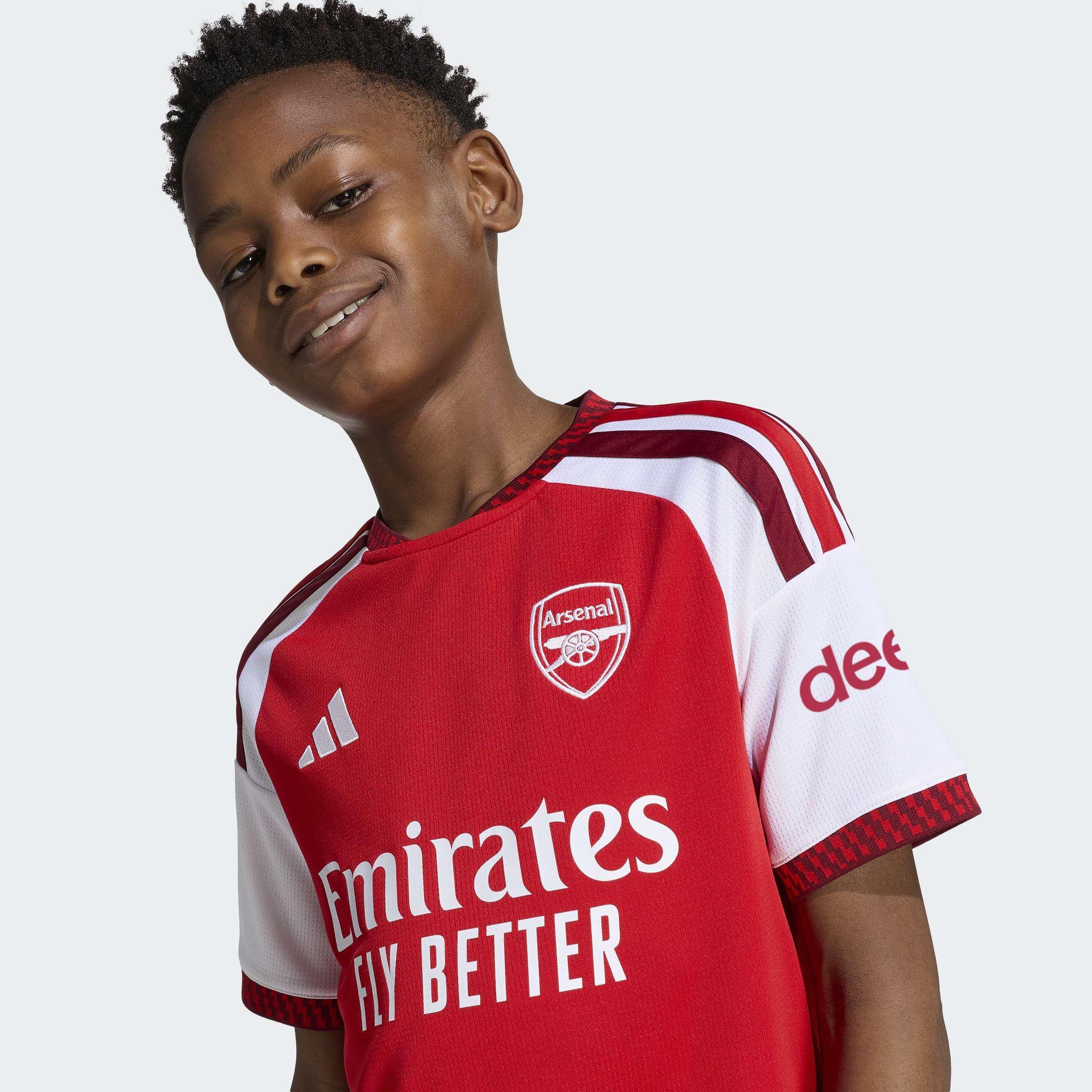 Kids Unisex Arsenal FC 26/27 Home Kids Jersey, Red, A701_ONE, large image number 5