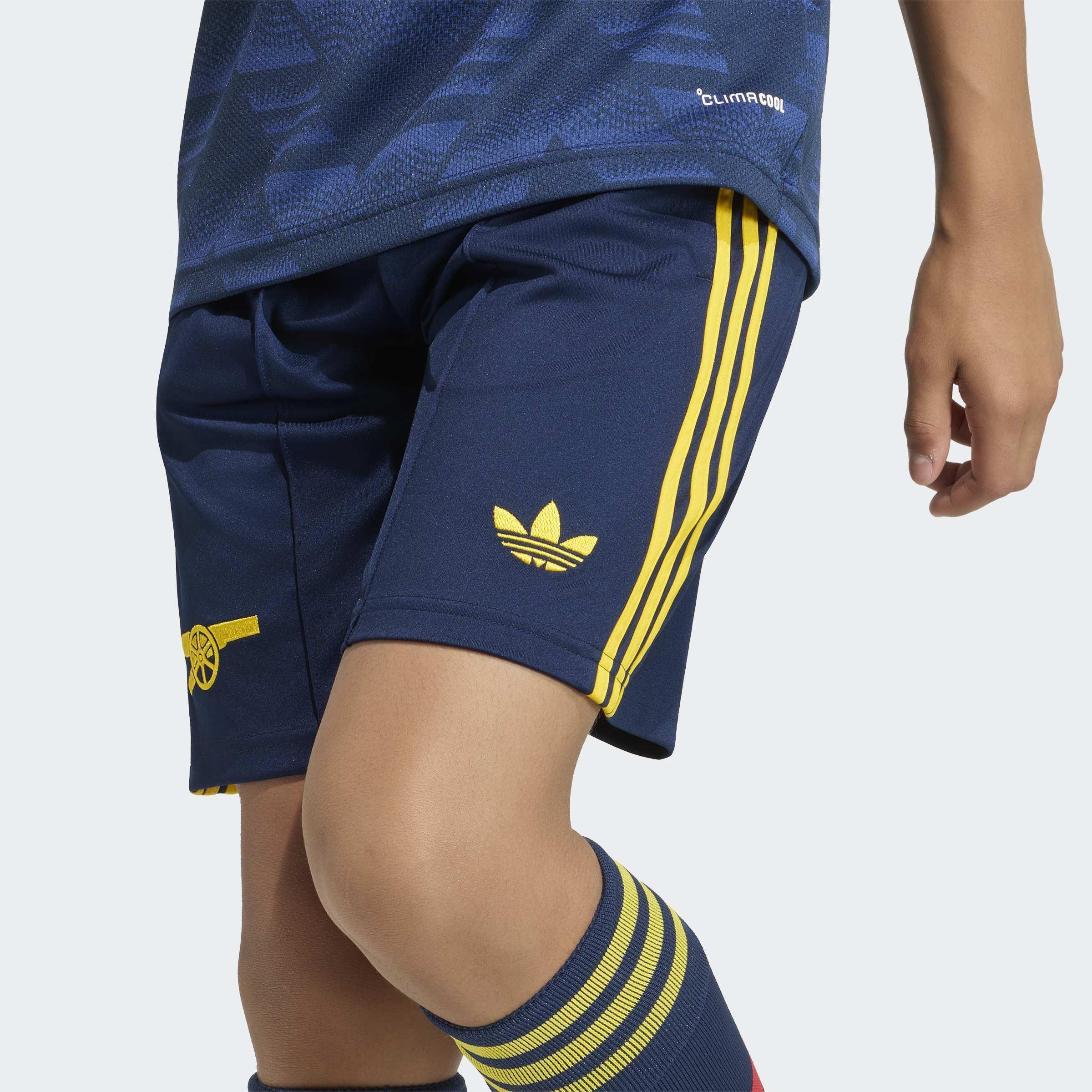 Kids Arsenal FC 26/27 Away Shorts, Blue, A701_ONE, large image number 2