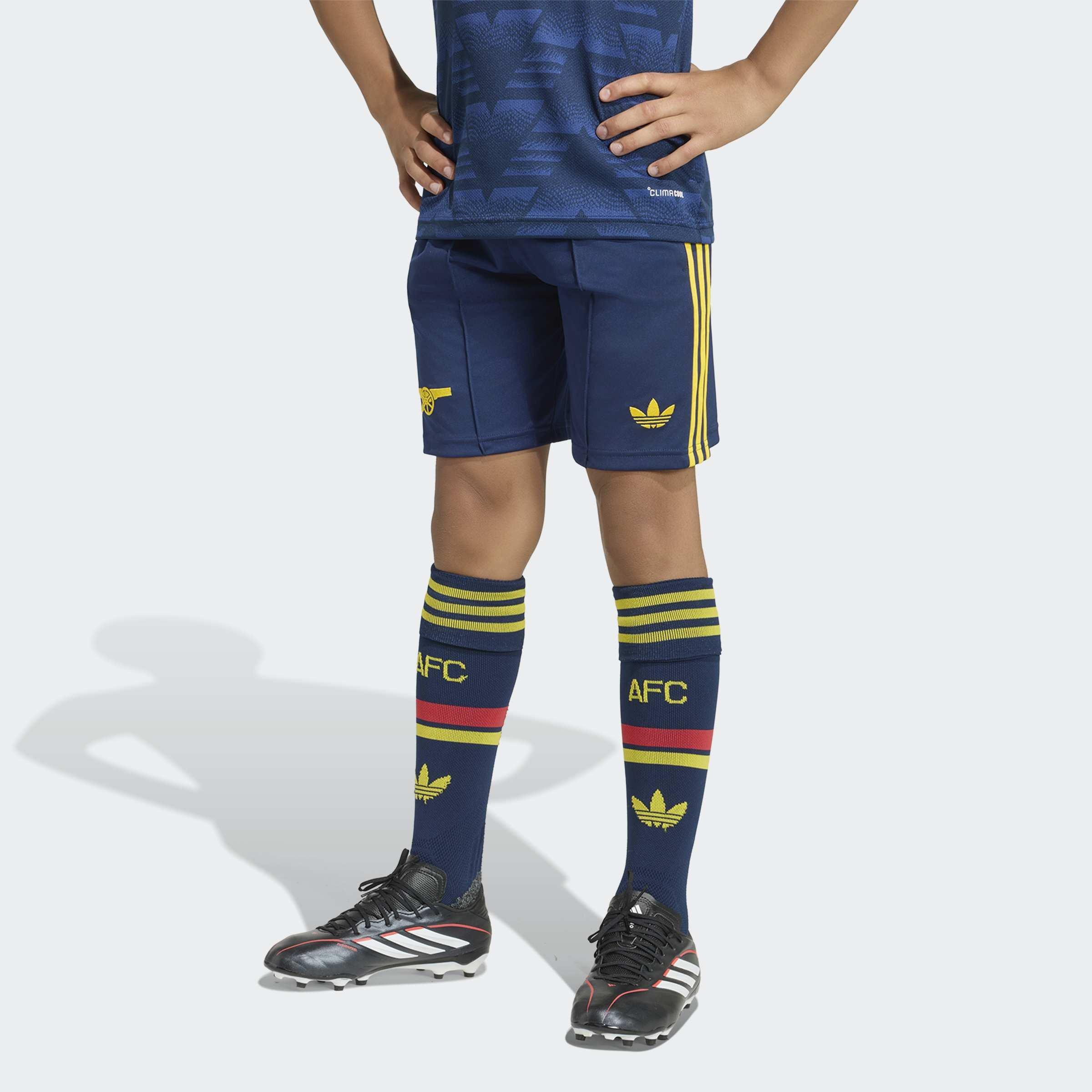 Kids Arsenal FC 26/27 Away Shorts, Blue, A701_ONE, large image number 4