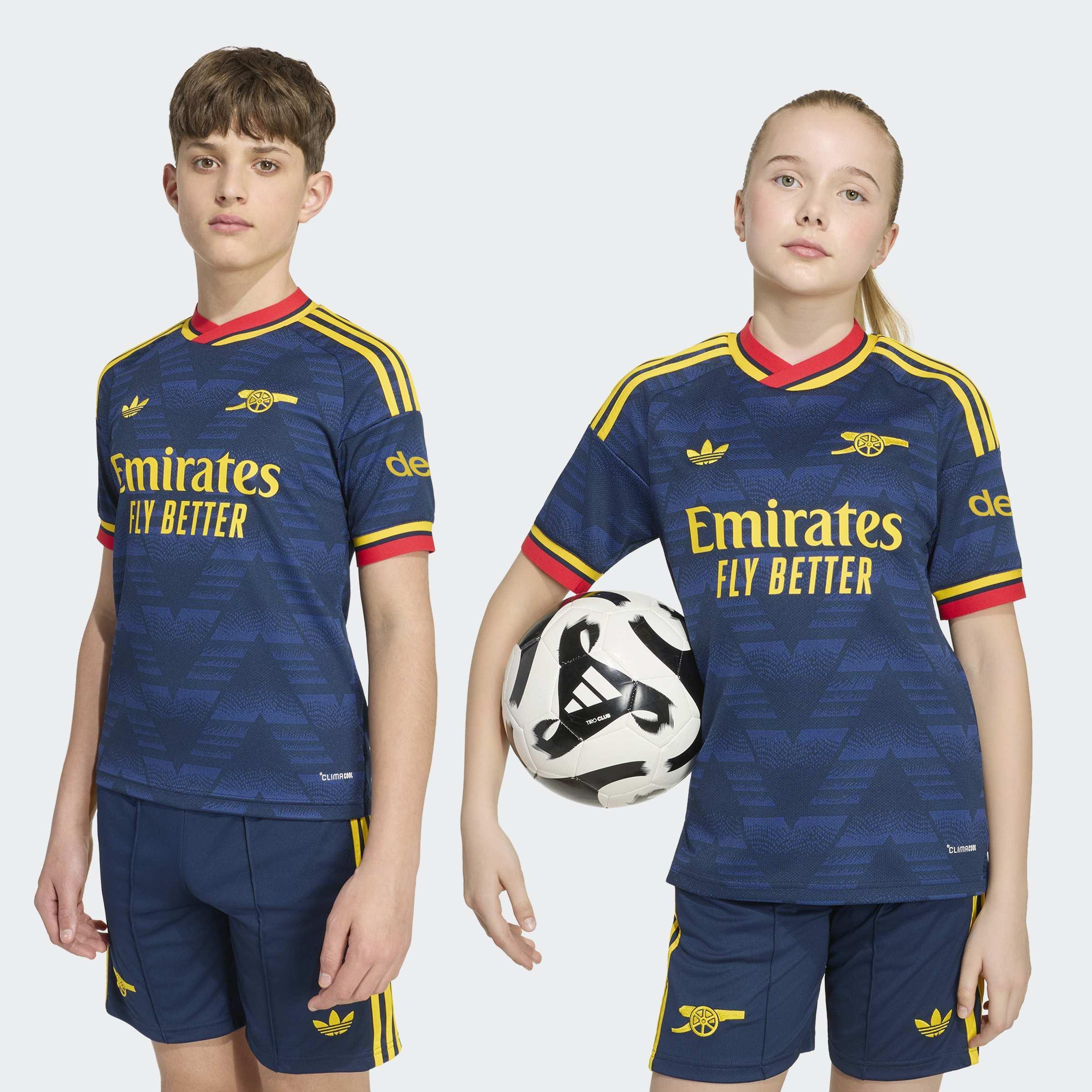 Kids Unisex Arsenal FC 26/27 Away Jersey, Blue, A701_ONE, large image number 6