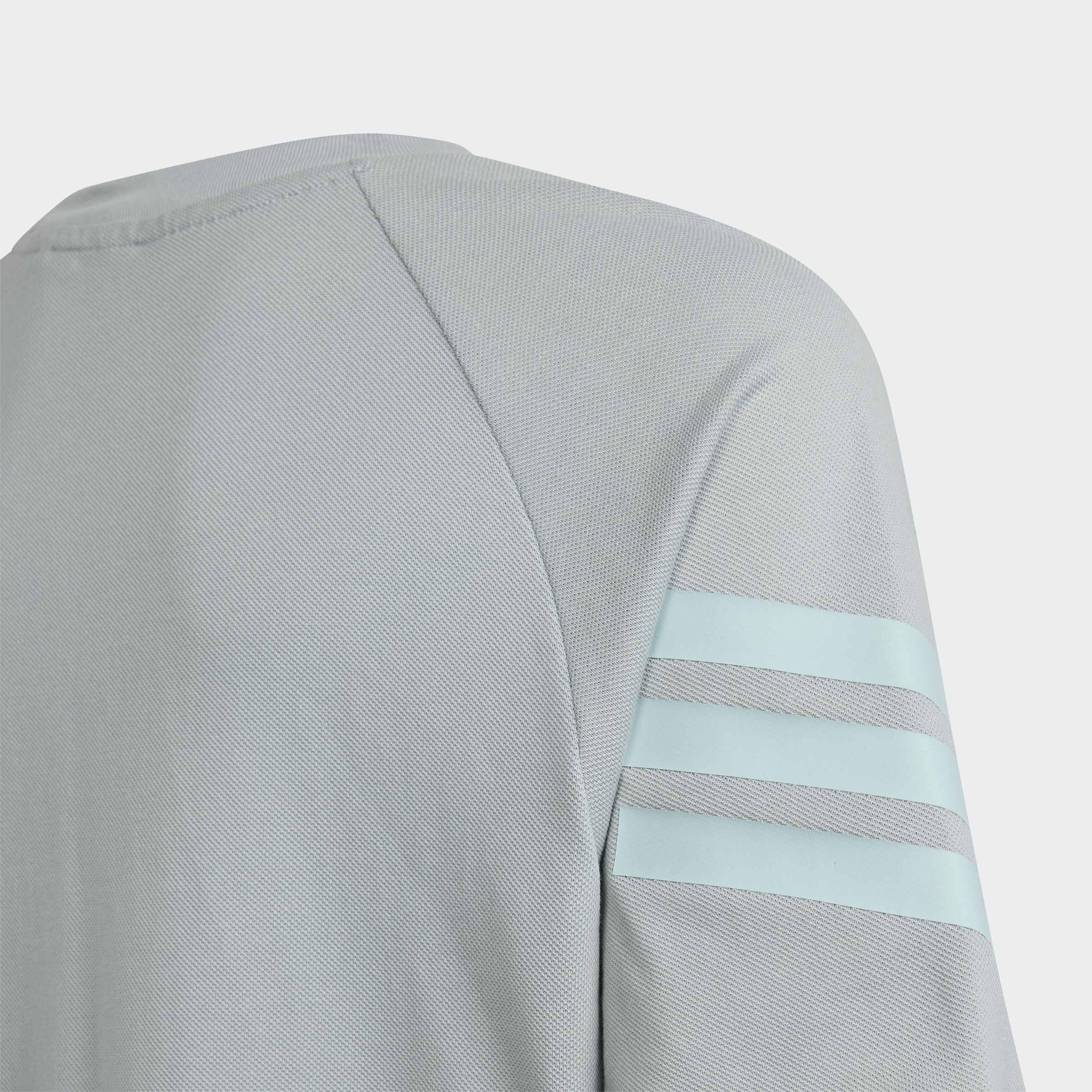 Kids Unisex Future Icons 3 Stripes T-Shirt, Green