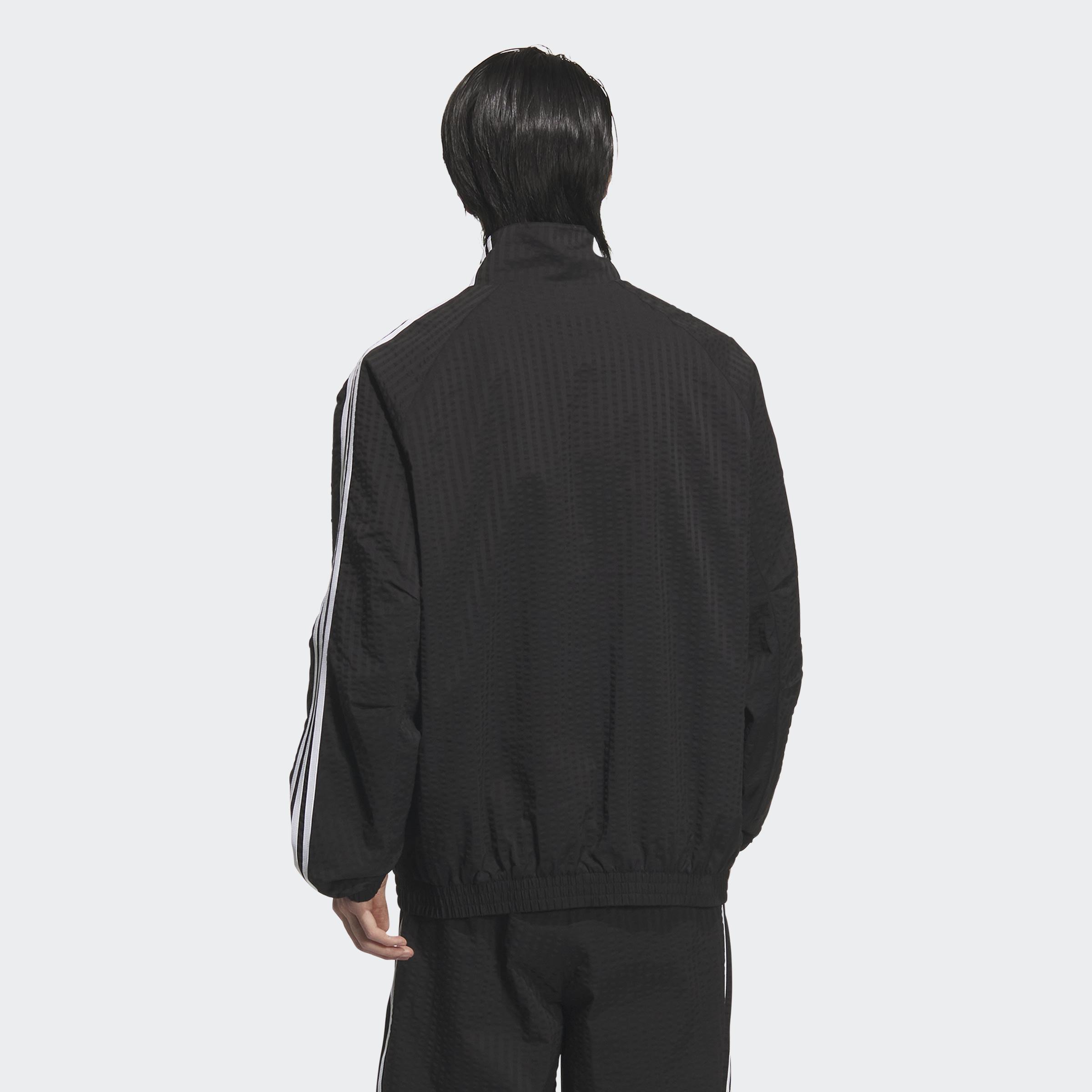 Oversize Track Top, Black