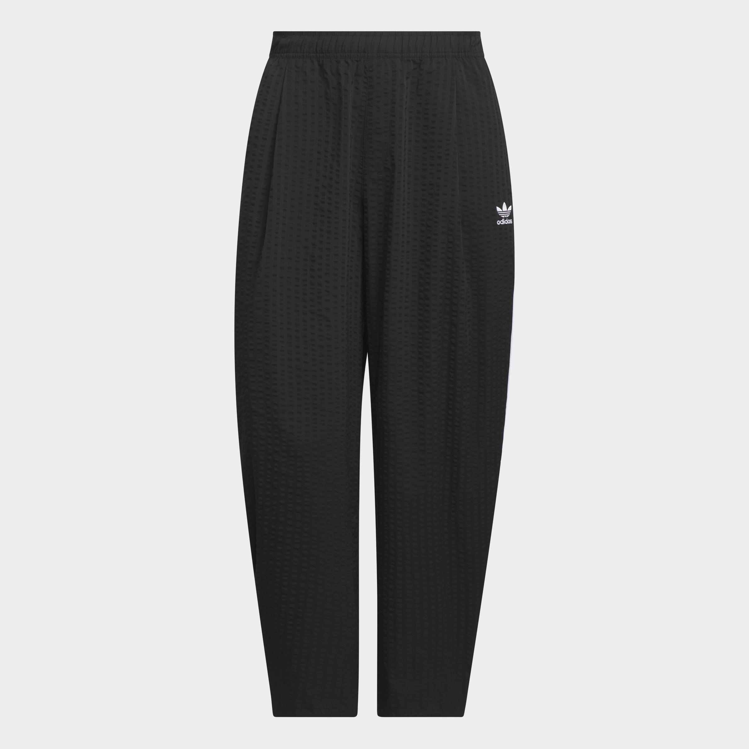 Oversize Track Pant, Black