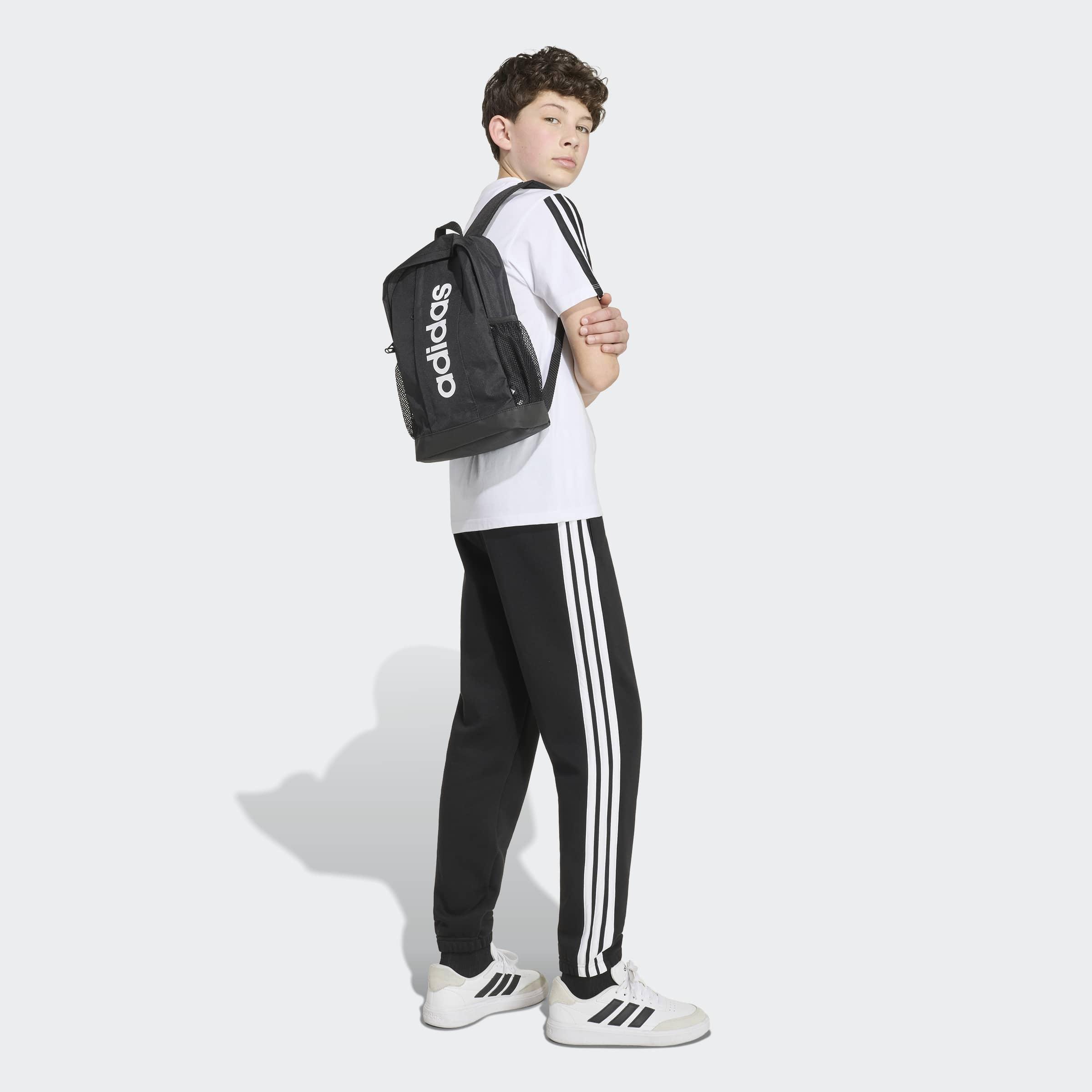 Kids Unisex Kids Linear Backpack, Black, A701_ONE, large image number 6
