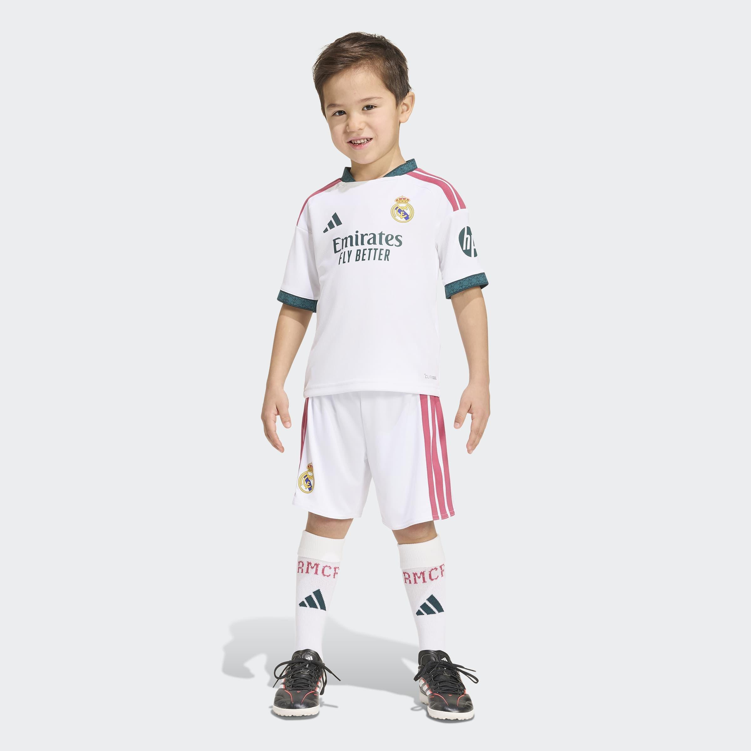 Kids Unisex Real Madrid 26/27 Home Kids Set, White, A701_ONE, large image number 6
