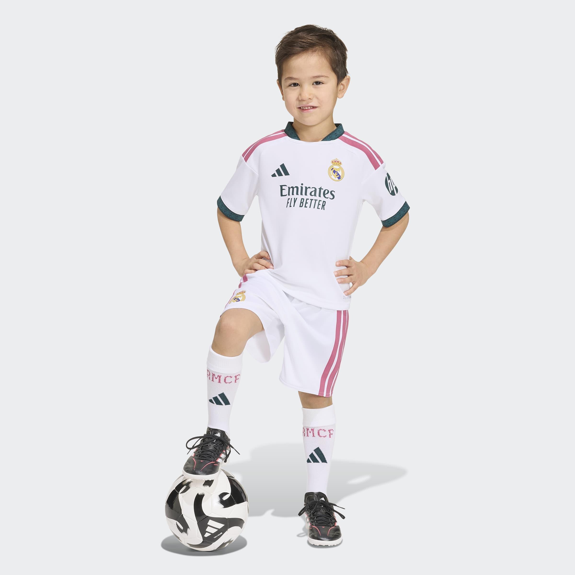 Kids Unisex Real Madrid 26/27 Home Kids Set, White, A701_ONE, large image number 8