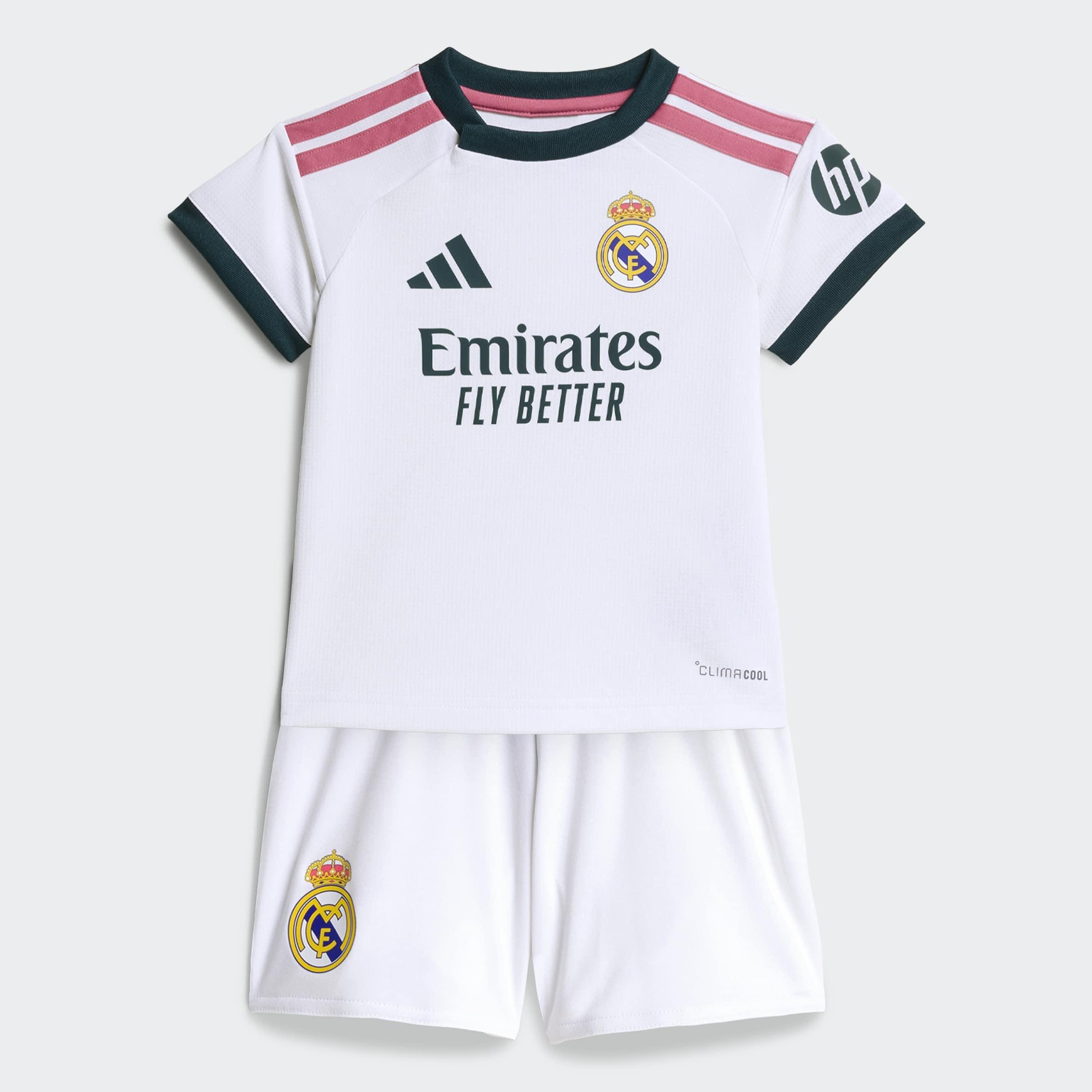 Kids Unisex Real Madrid 26/27 Home Baby Kit, White