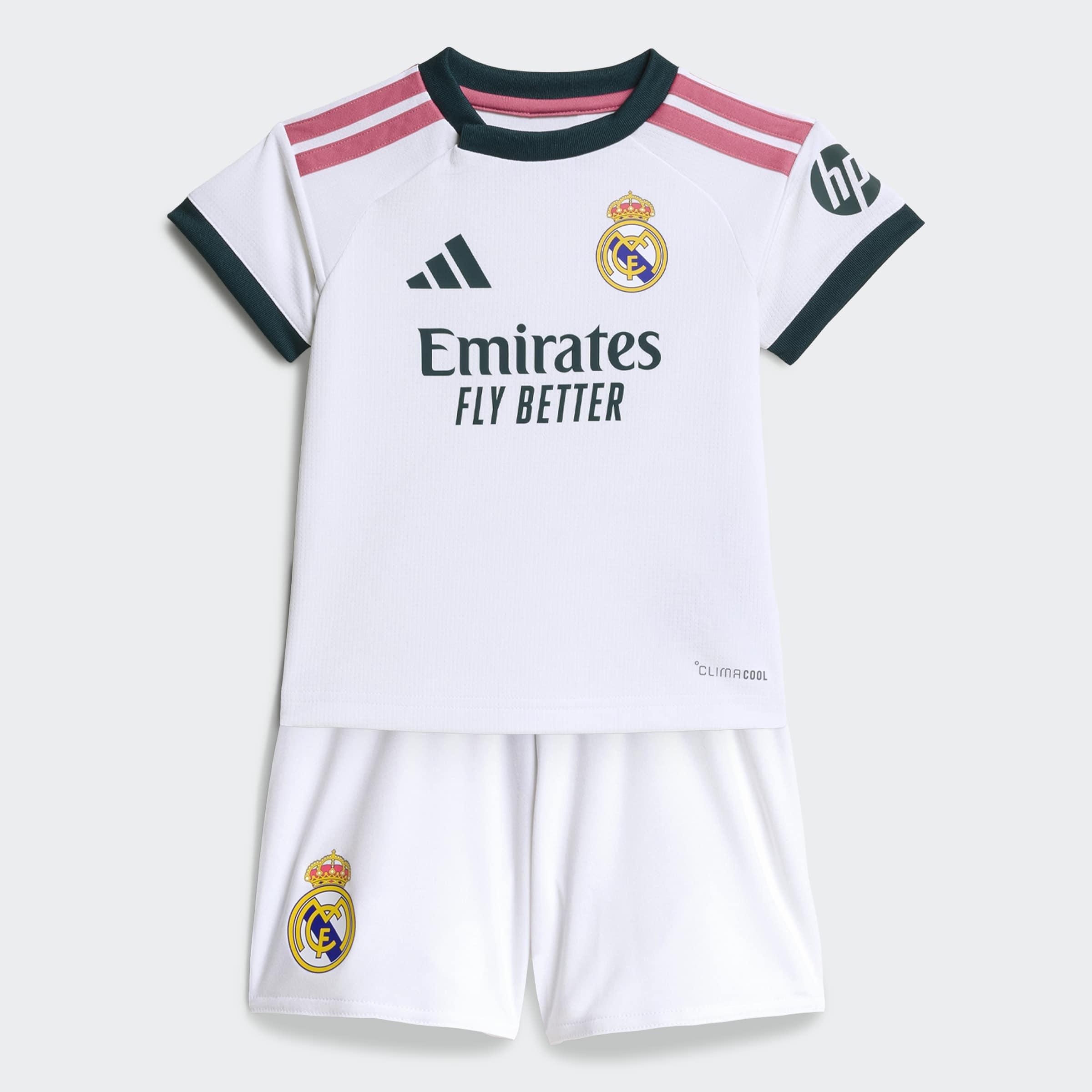 Kids Unisex Real Madrid 26/27 Home Baby Kit, White