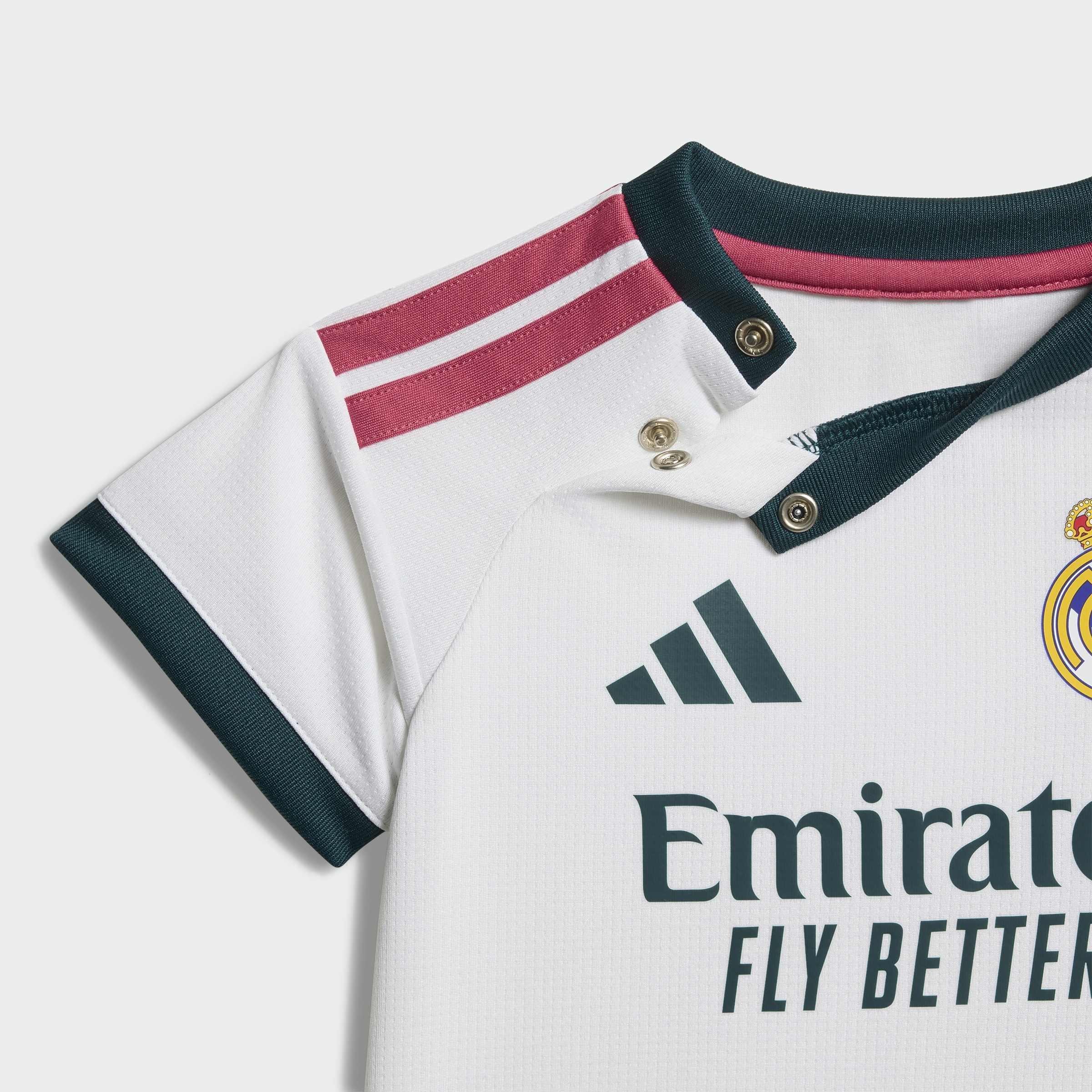 Kids Unisex Real Madrid 26/27 Home Baby Kit, White, A701_ONE, large image number 4