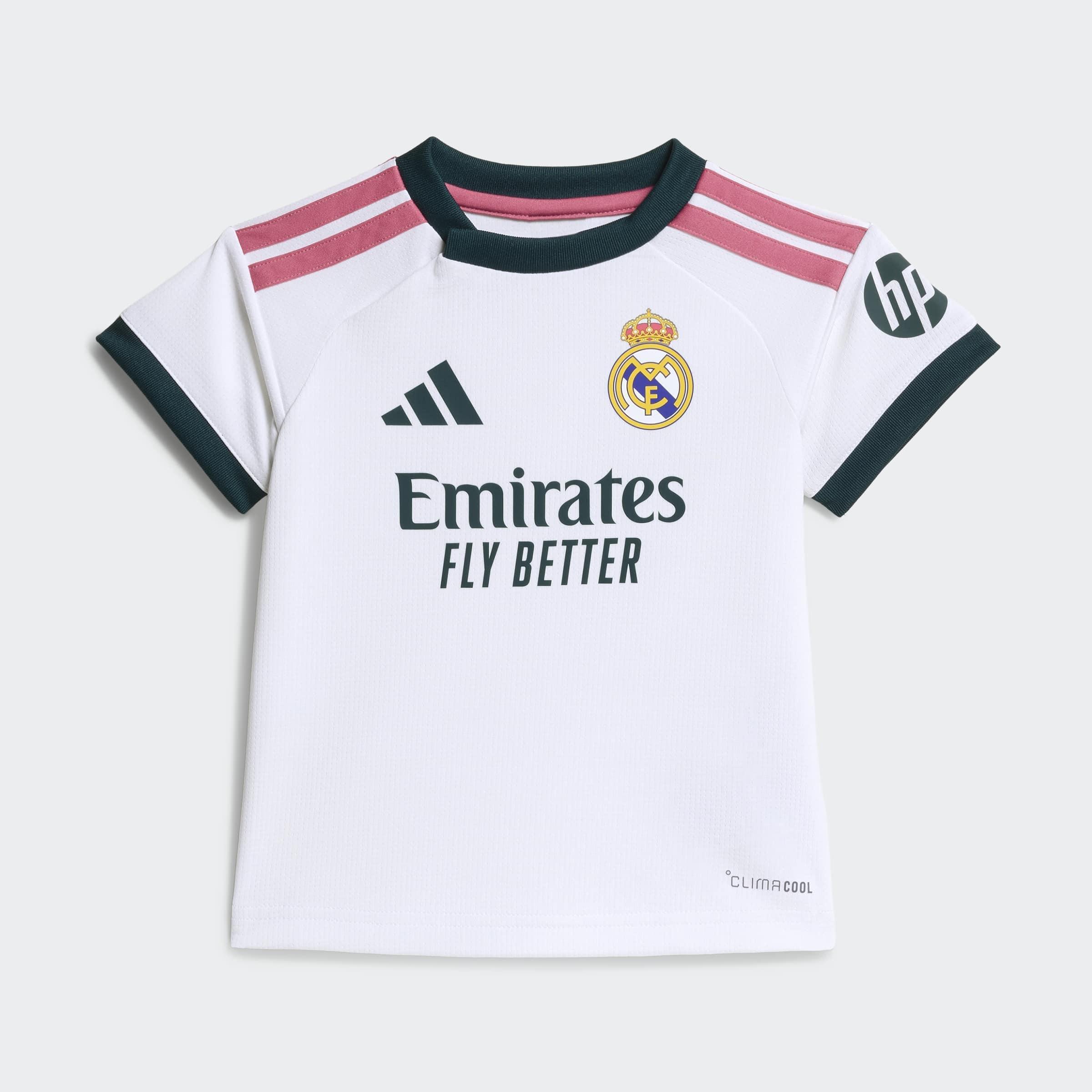 Kids Unisex Real Madrid 26/27 Home Baby Kit, White, A701_ONE, large image number 7