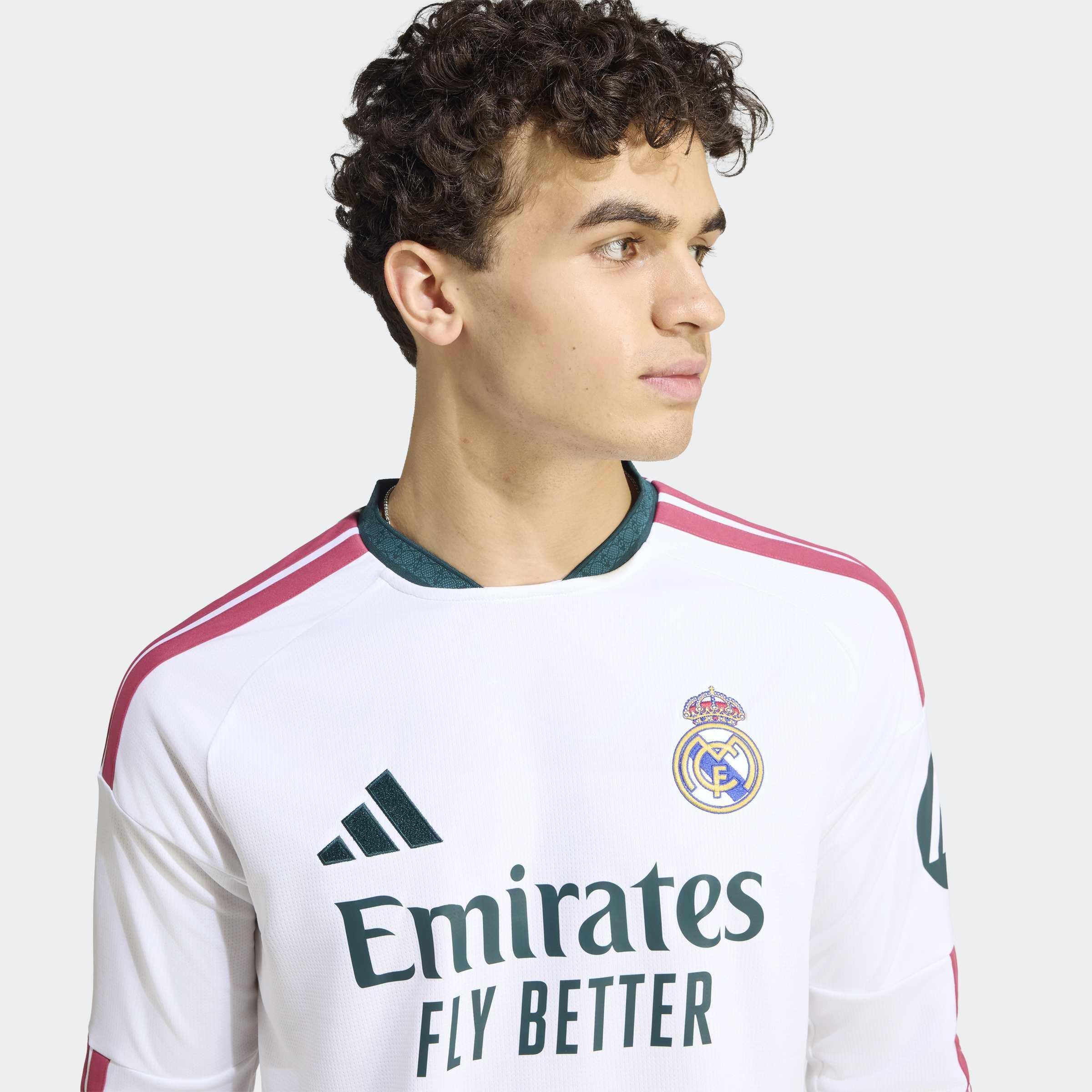 Real Madrid 26/27 Home Jersey Long Sleeve, White, A701_ONE, large image number 3