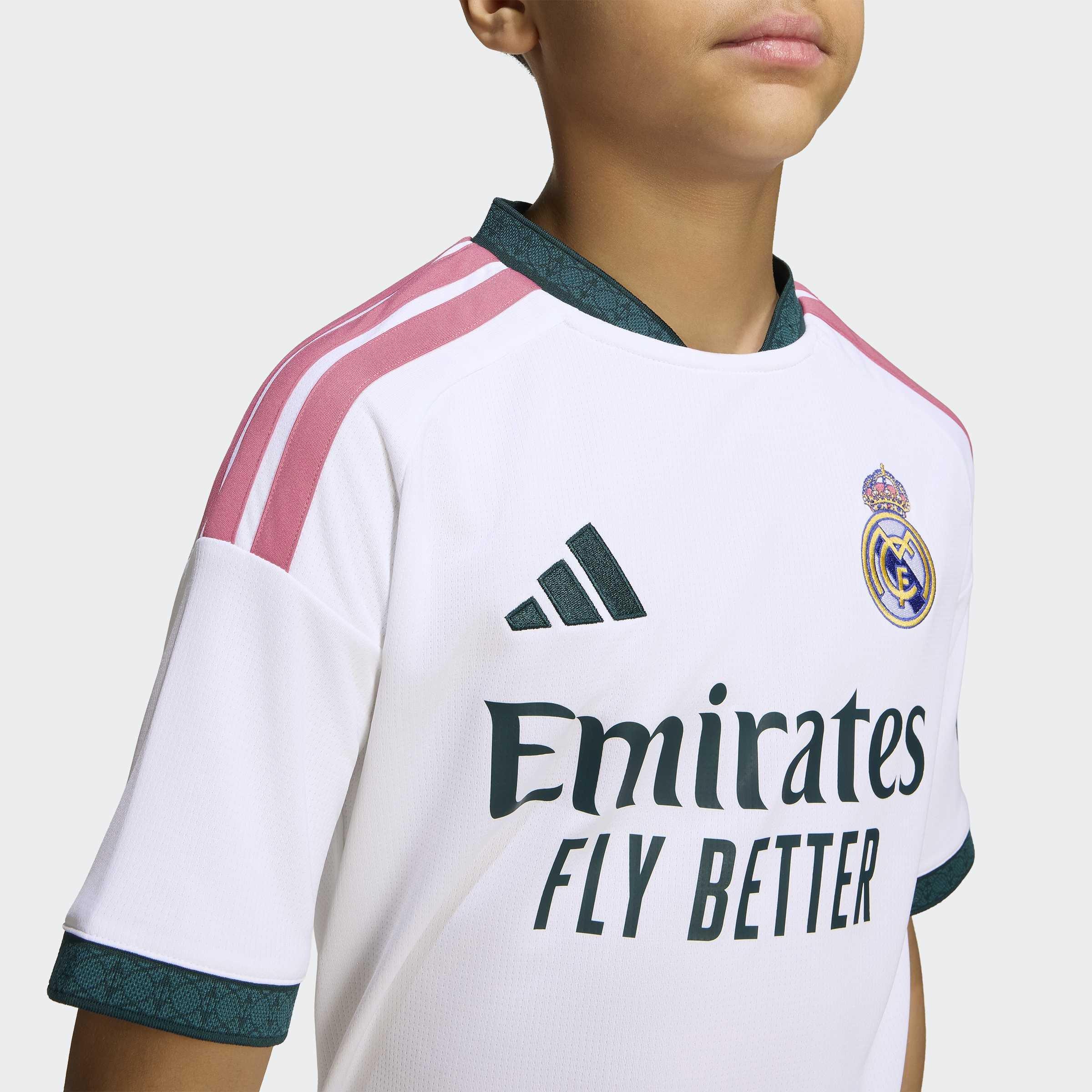 Kids Unisex Real Madrid 26/27 Home Kids Kit, White, A701_ONE, large image number 4